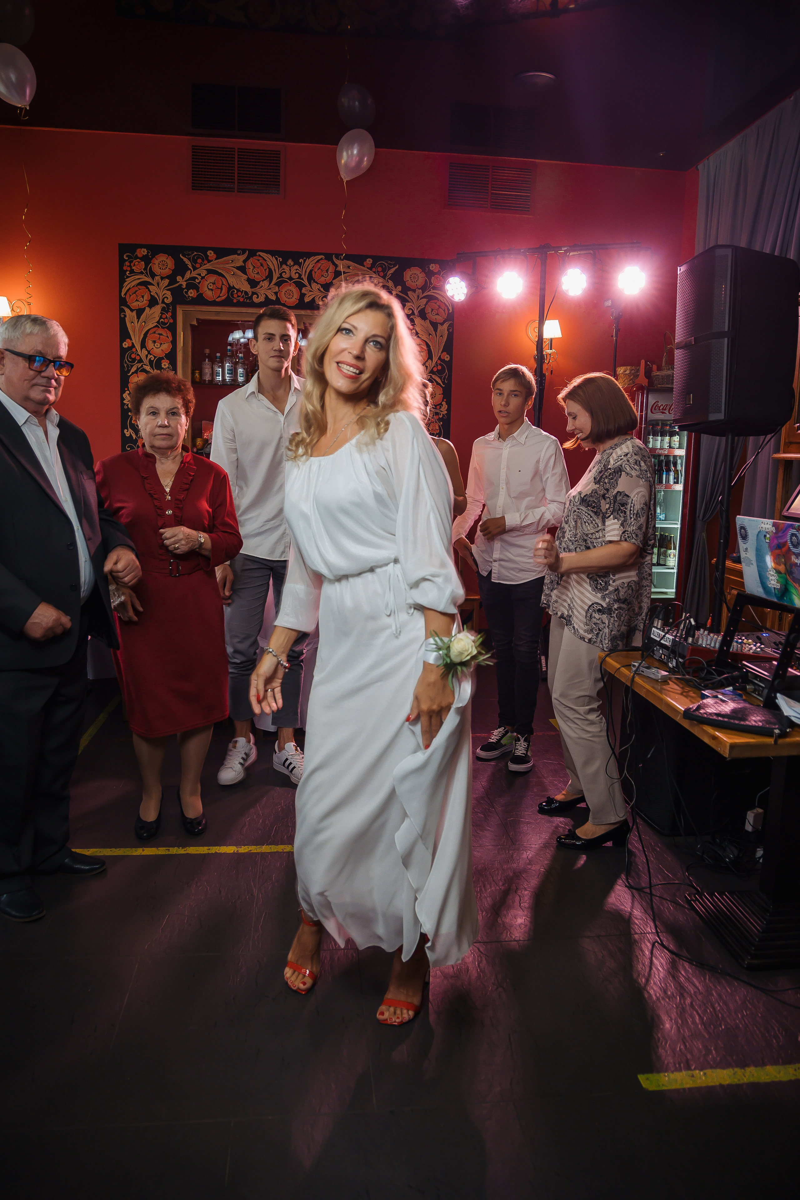 Юбилей в Романс кафе Петергоф