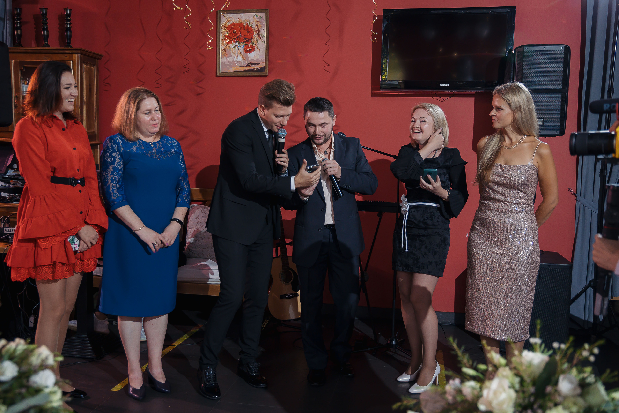 Юбилей в Романс кафе Петергоф