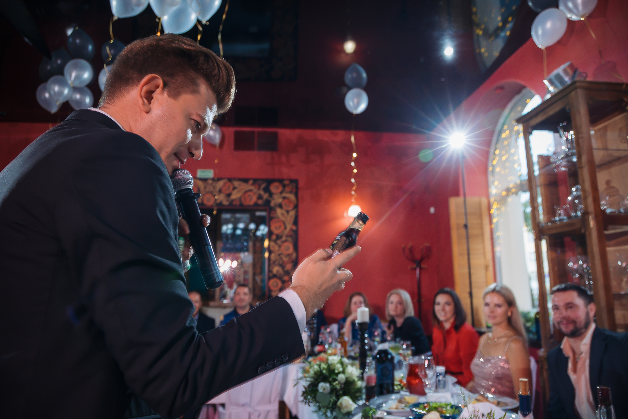 Юбилей в Романс кафе Петергоф