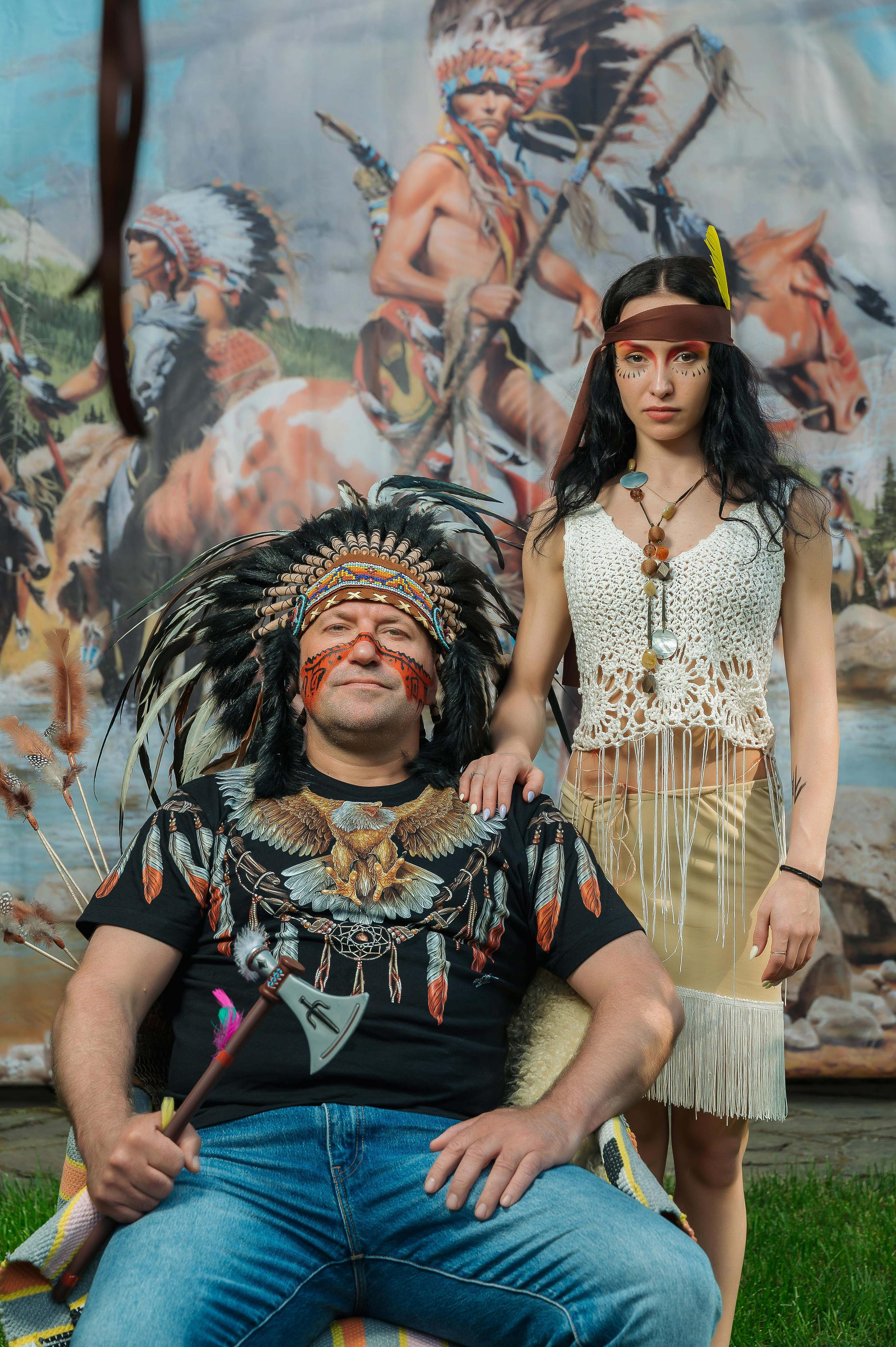 День Рождения индейцы