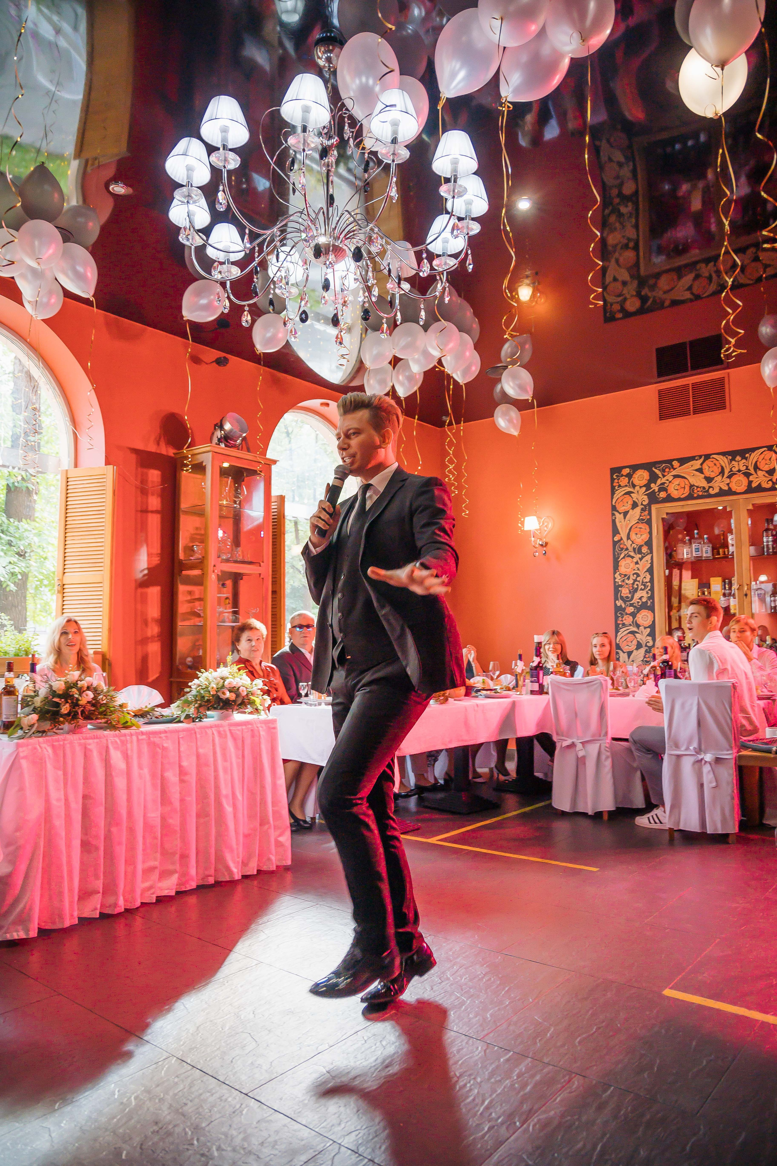 Юбилей в Романс кафе Петергоф