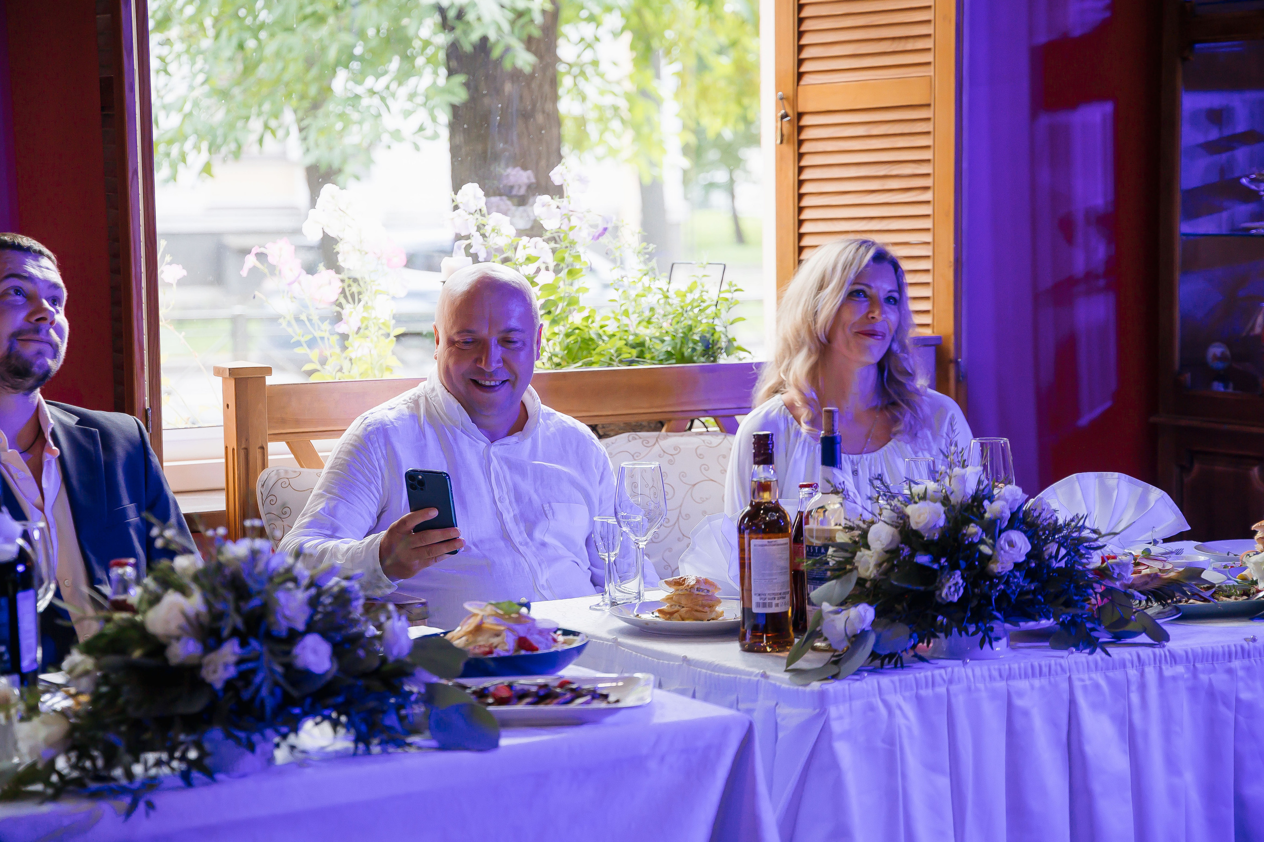 Юбилей в Романс кафе Петергоф