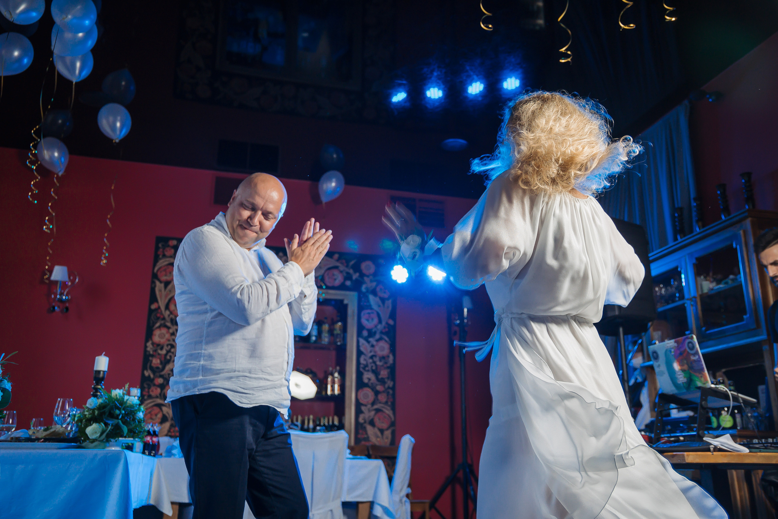 Юбилей в Романс кафе Петергоф