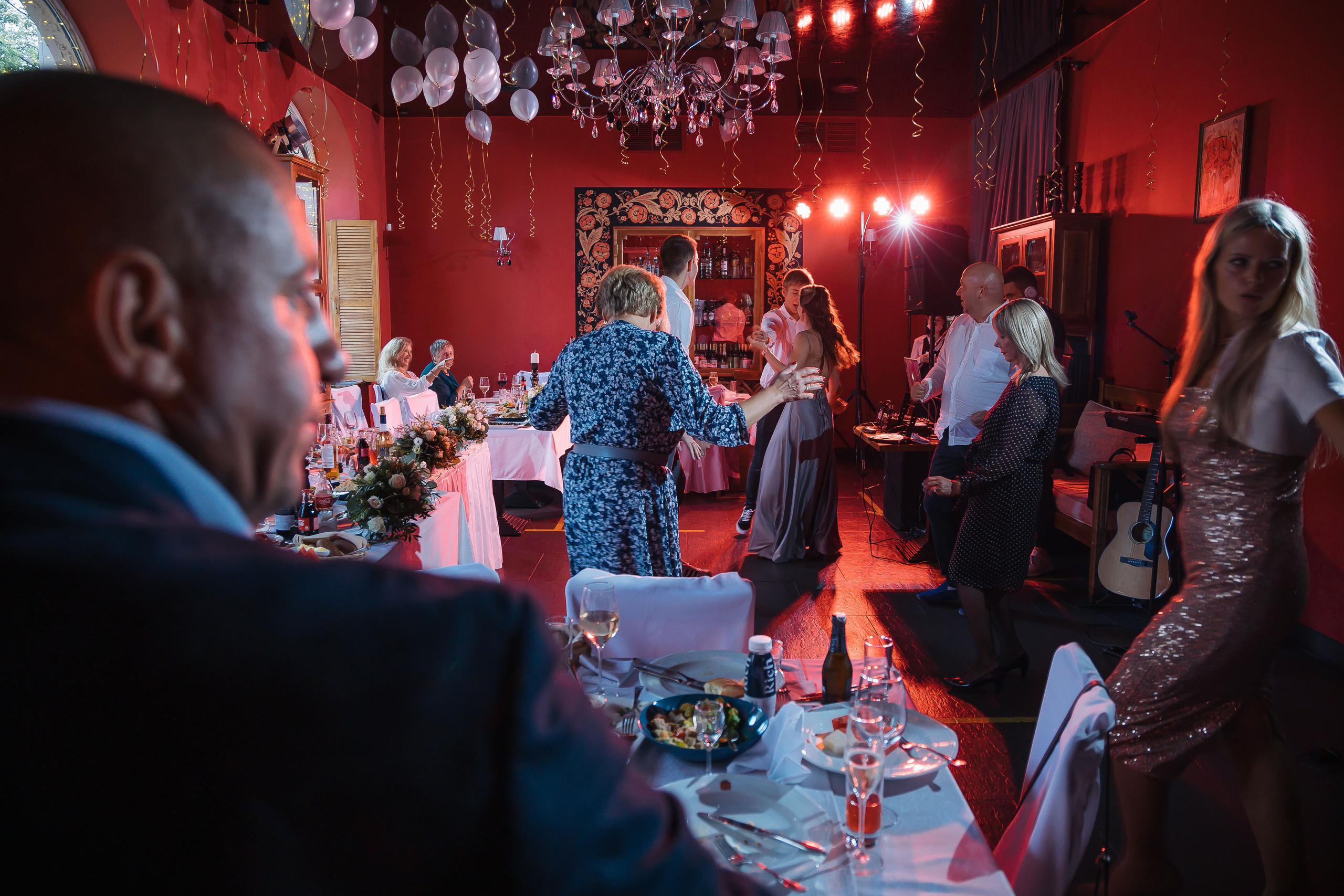 Юбилей в Романс кафе Петергоф