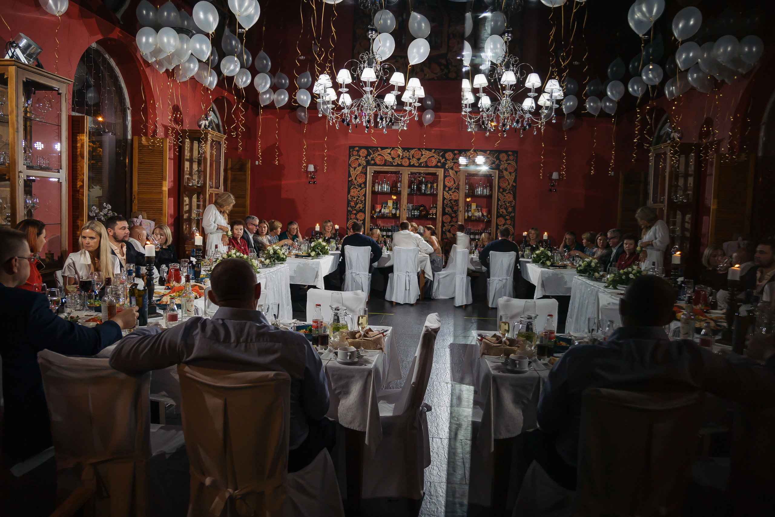 Юбилей в Романс кафе Петергоф