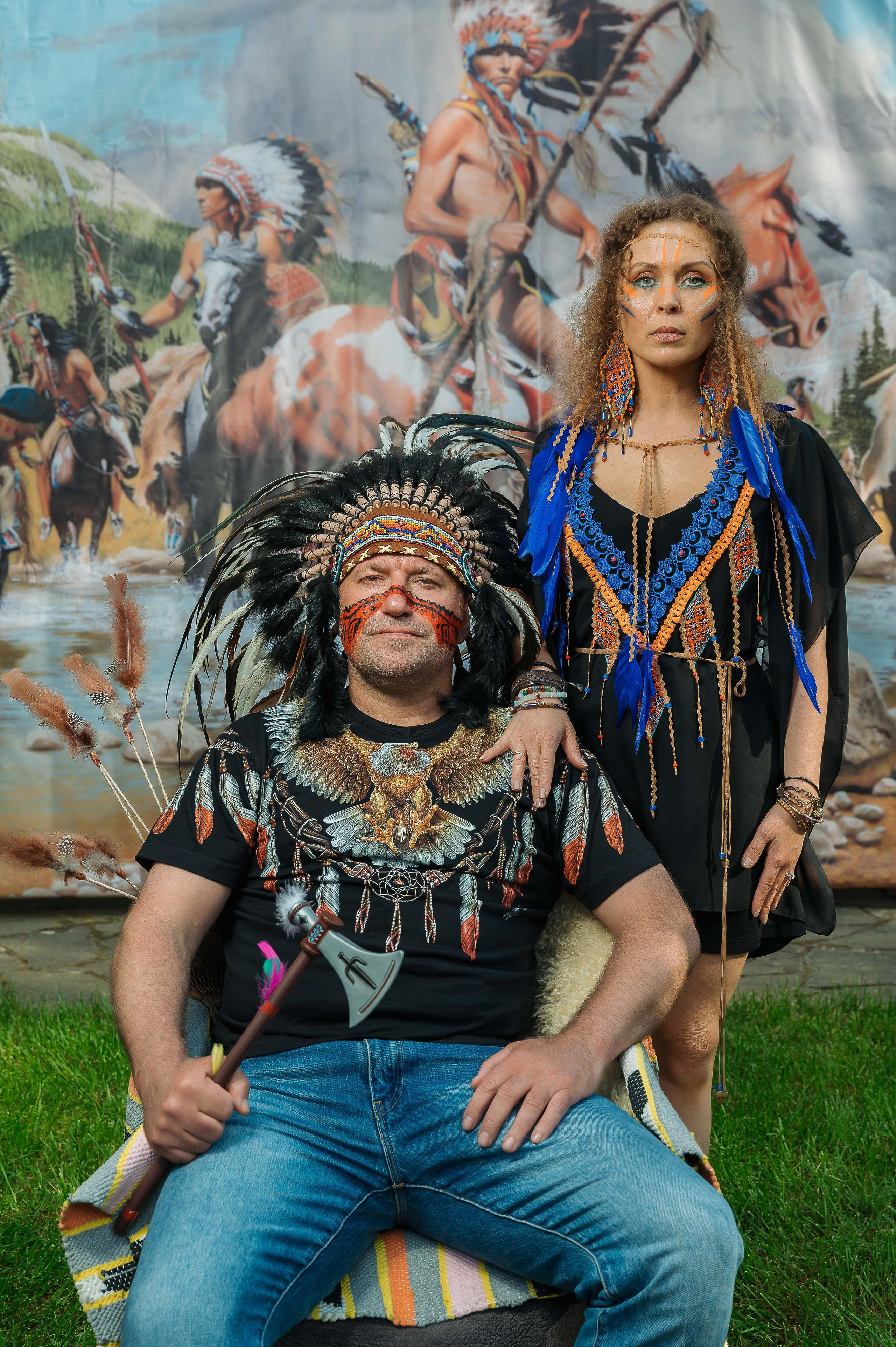 День Рождения индейцы