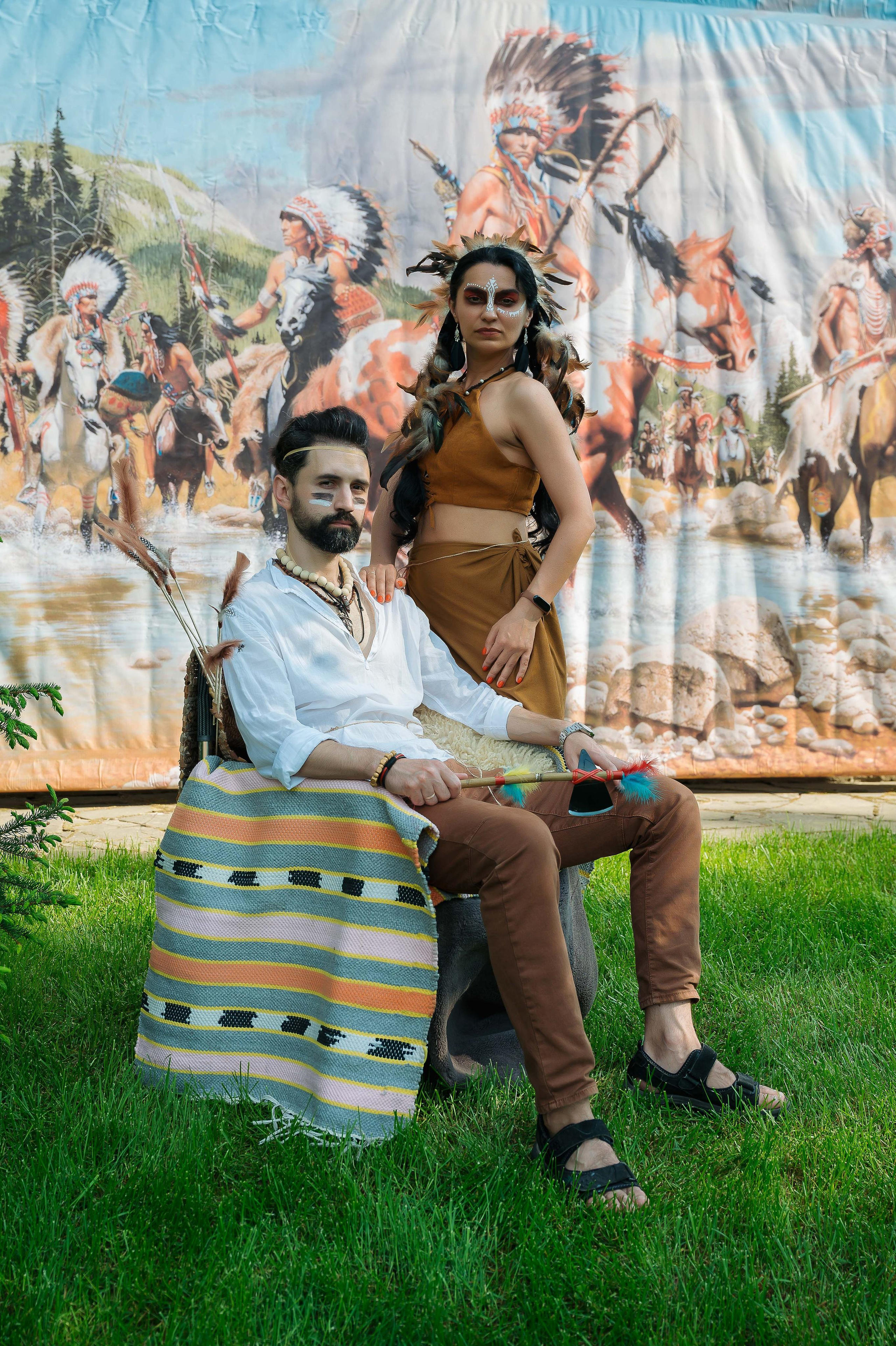 День Рождения индейцы