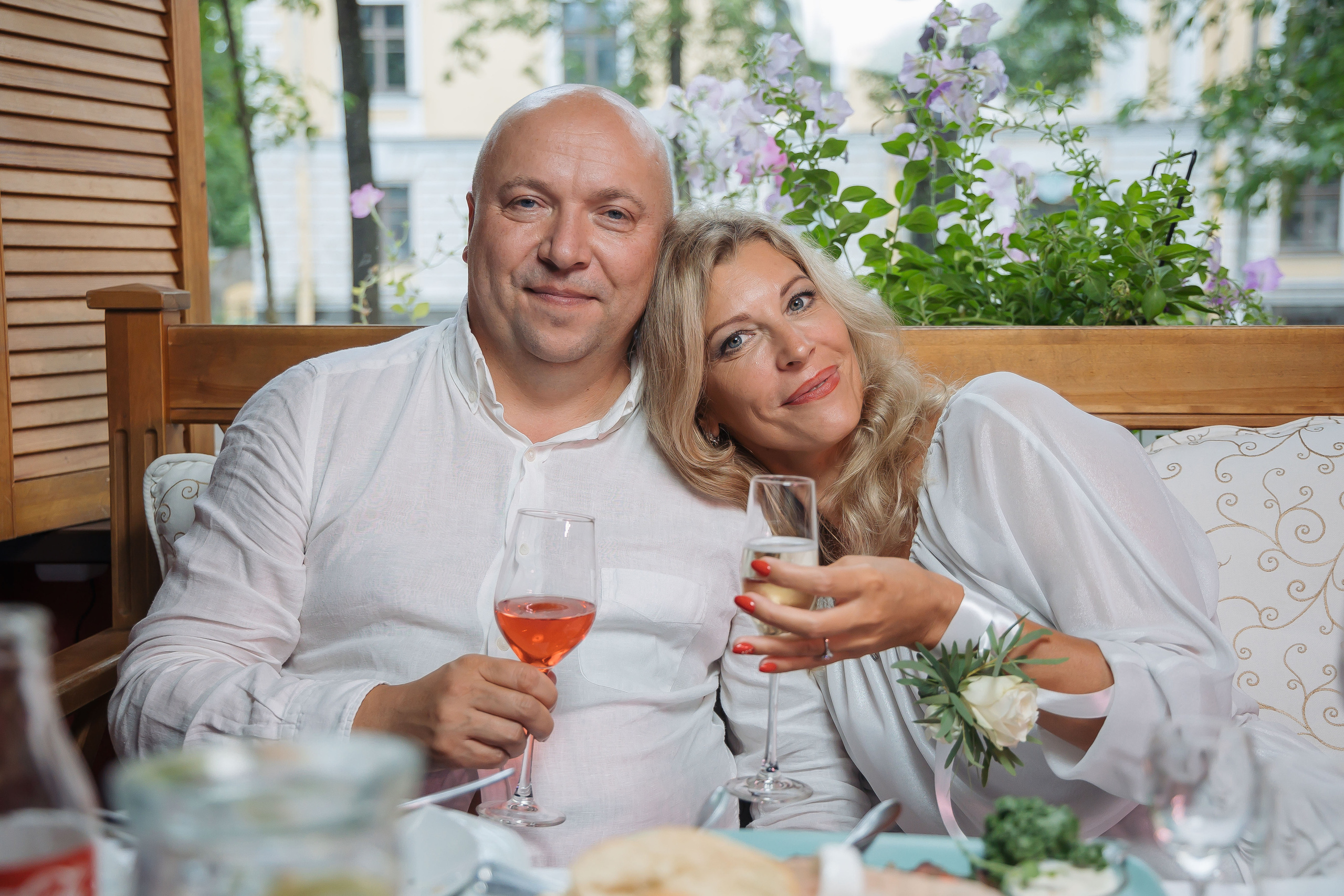 Юбилей в Романс кафе Петергоф