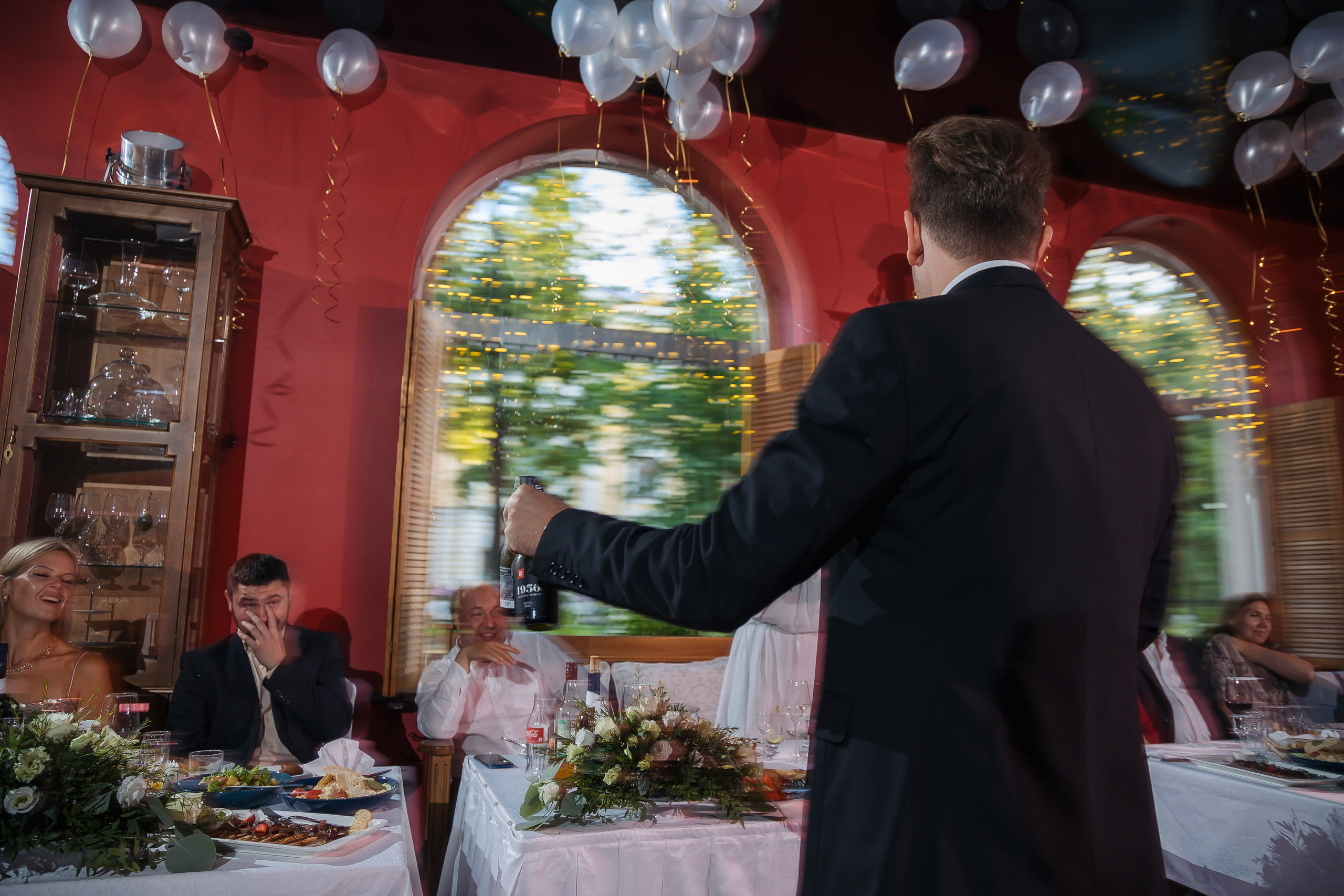 Юбилей в Романс кафе Петергоф