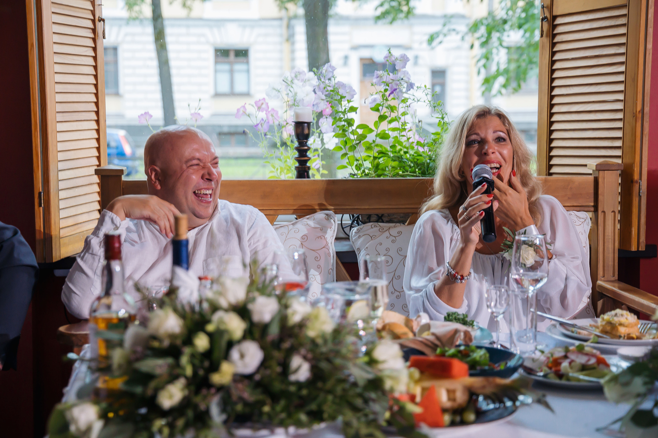 Юбилей в Романс кафе Петергоф