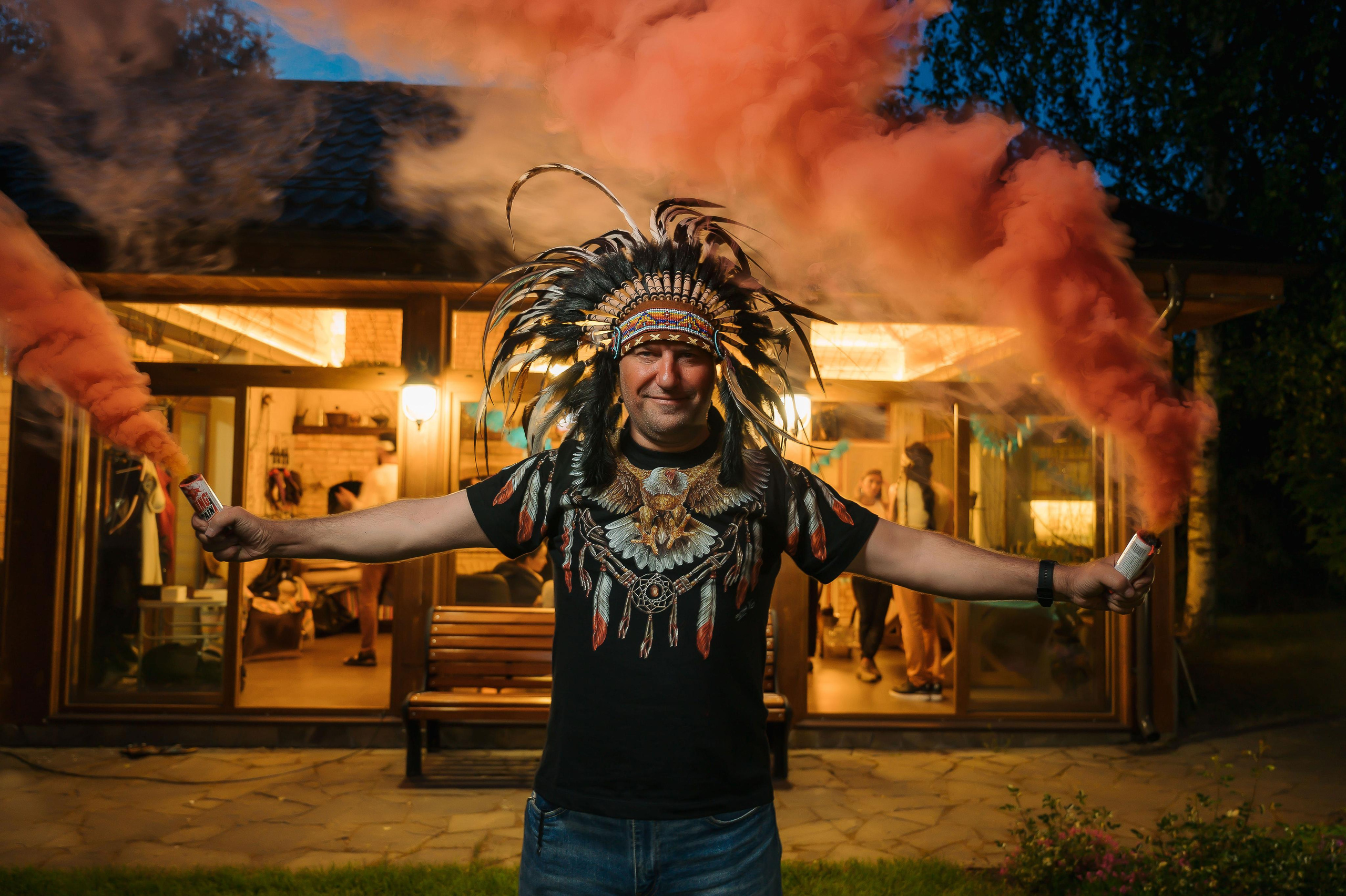 День Рождения индейцы