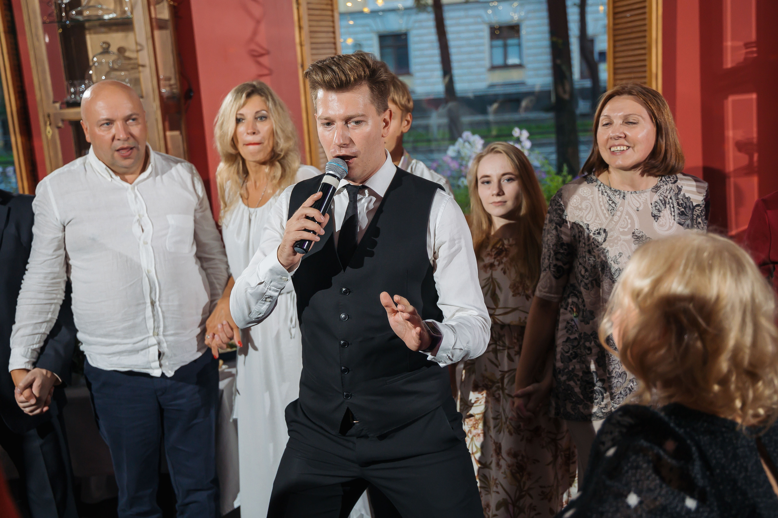 Юбилей в Романс кафе Петергоф