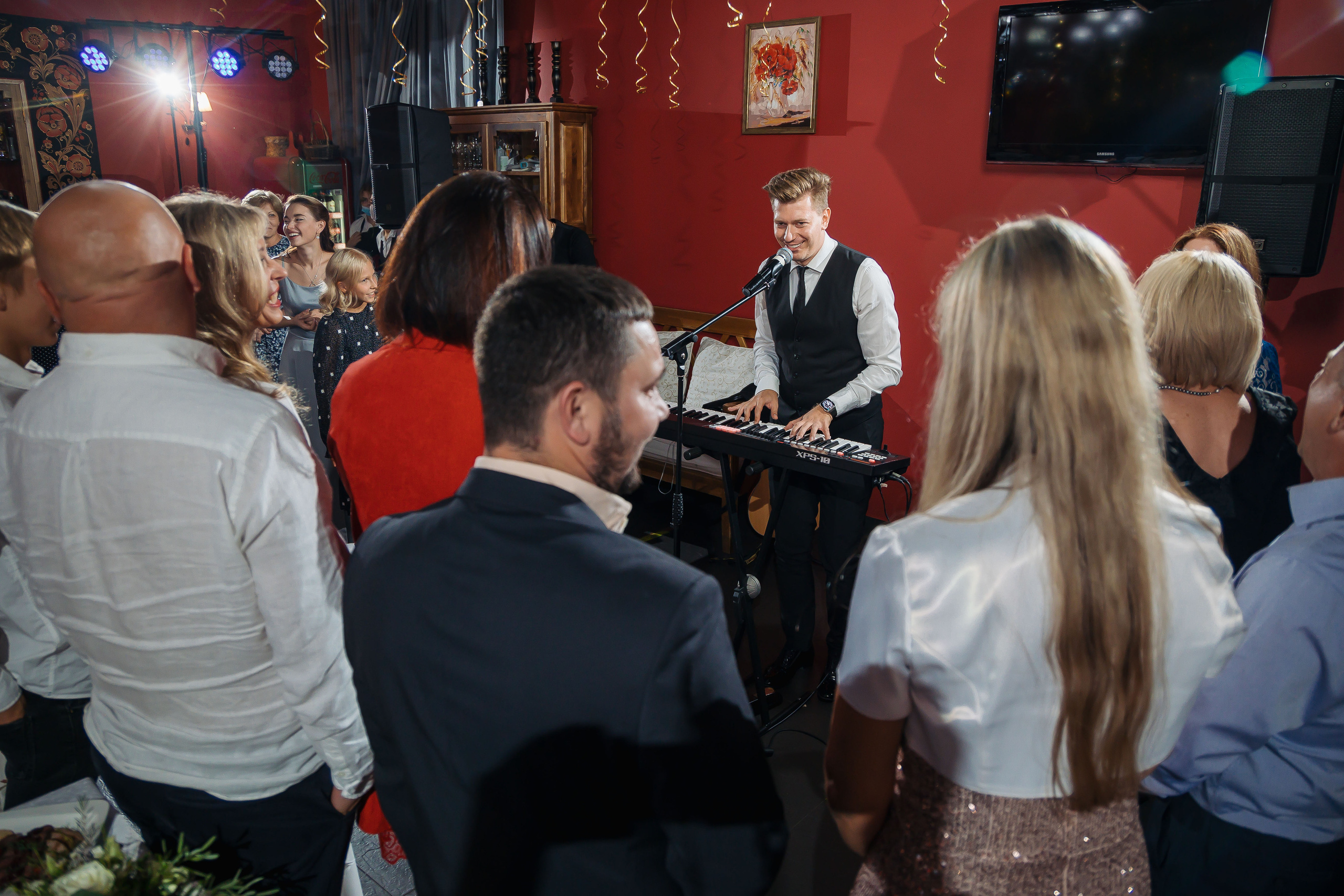 Юбилей в Романс кафе Петергоф