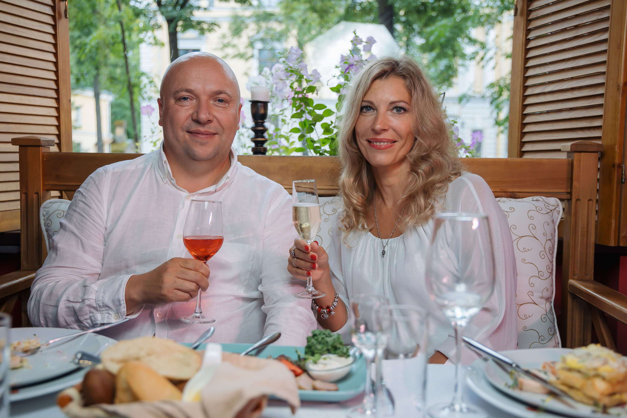 Юбилей в Романс кафе Петергоф