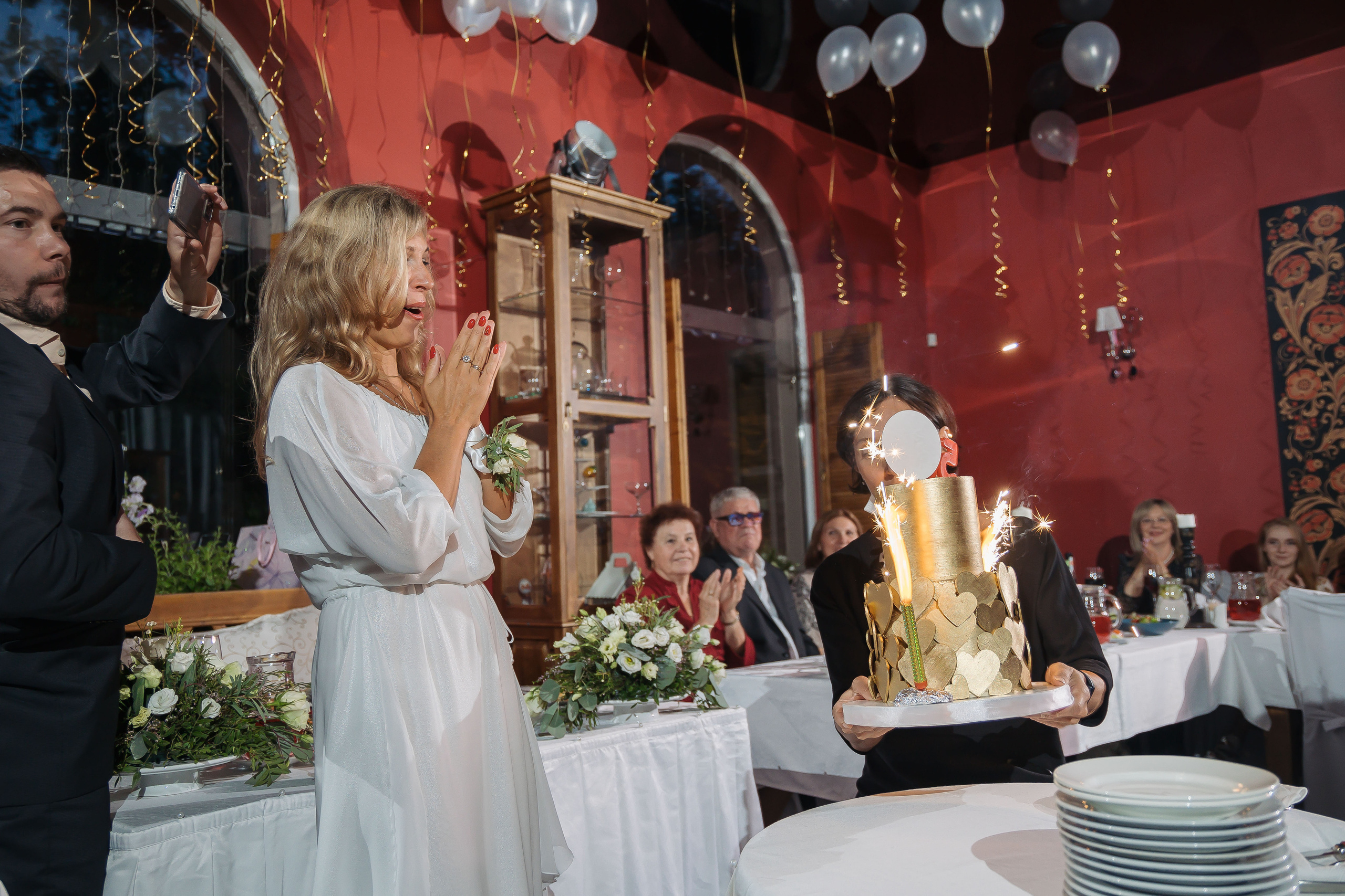 Юбилей в Романс кафе Петергоф