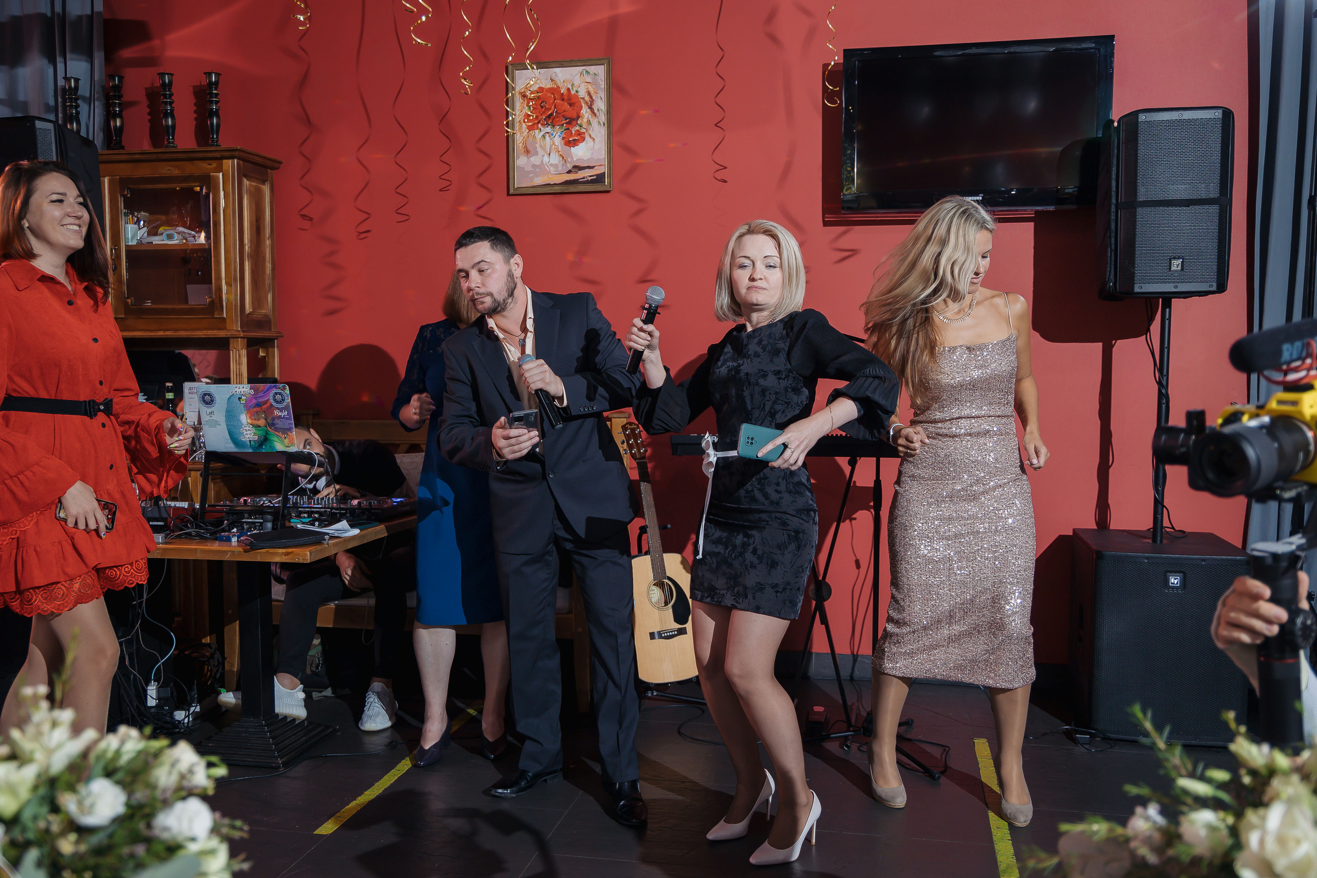 Юбилей в Романс кафе Петергоф