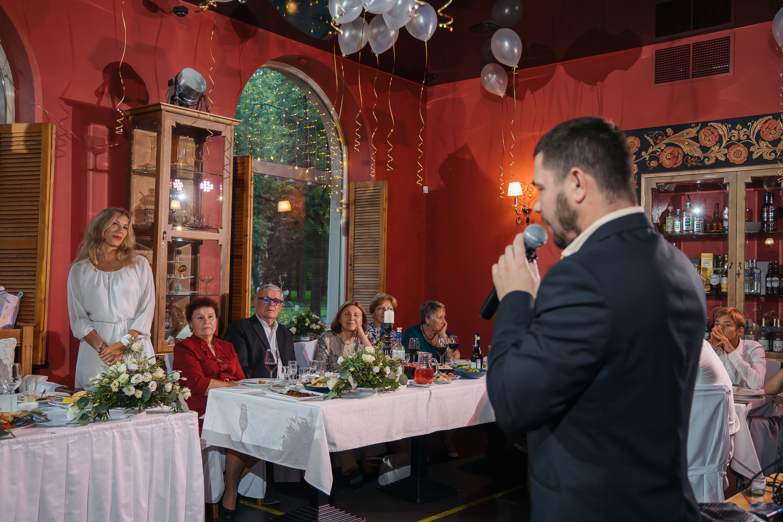 Юбилей в Романс кафе Петергоф