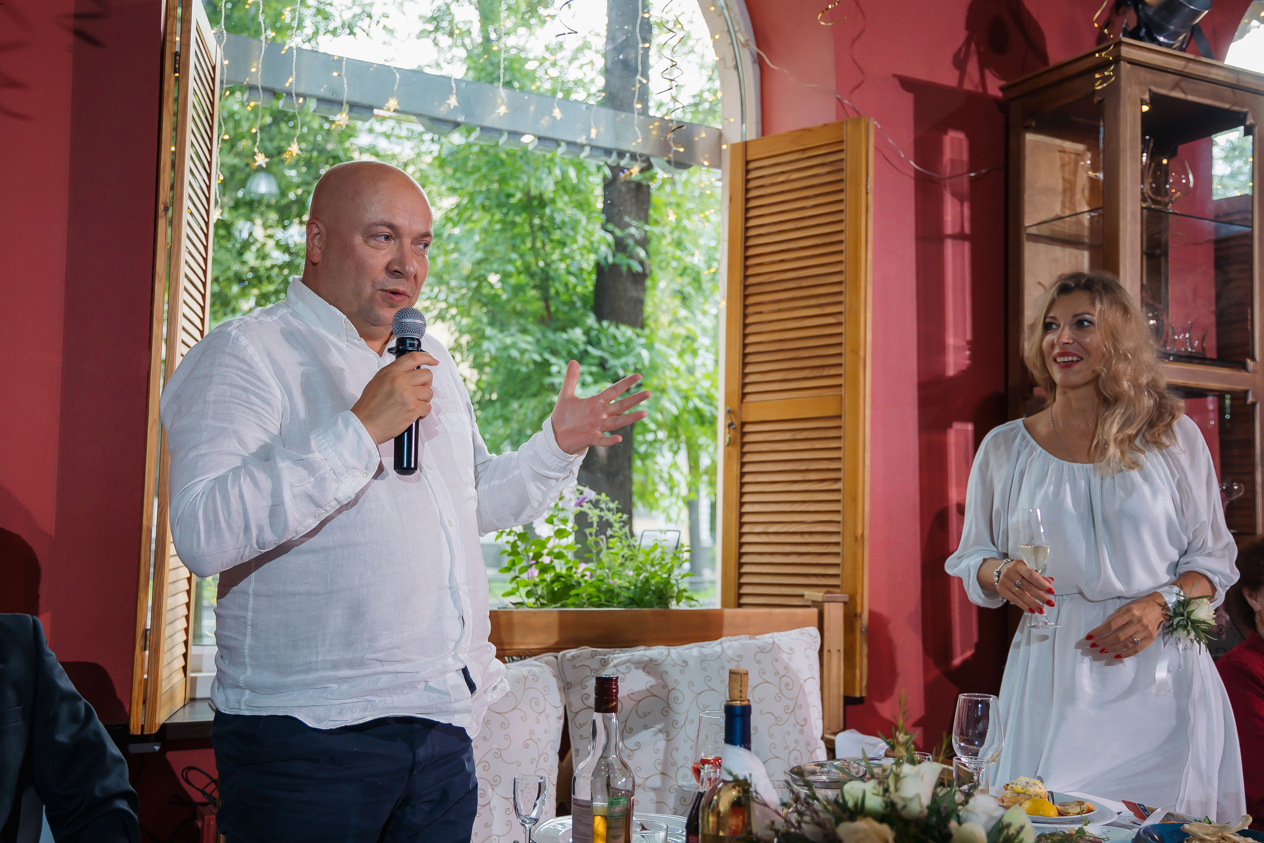 Юбилей в Романс кафе Петергоф