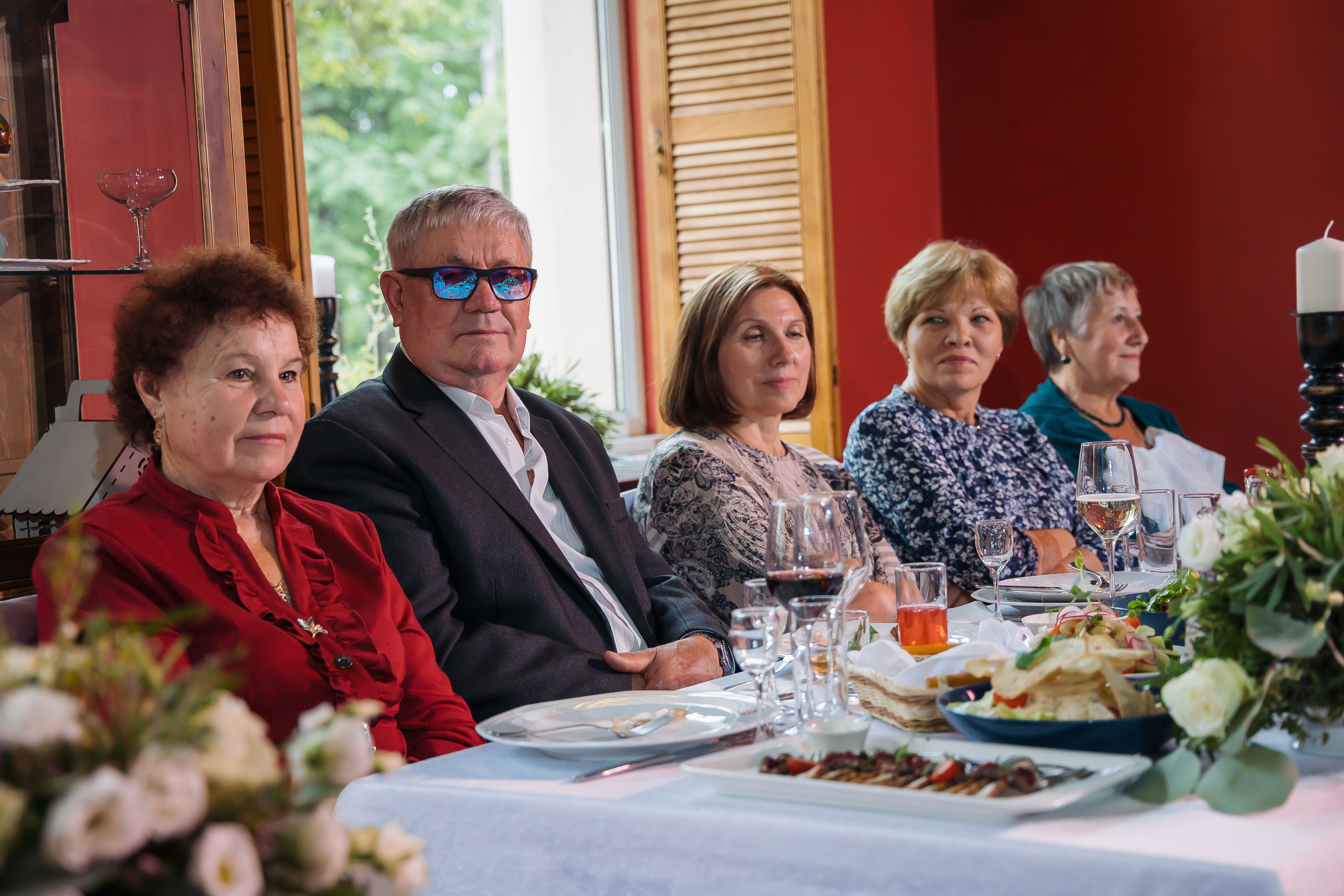 Юбилей в Романс кафе Петергоф