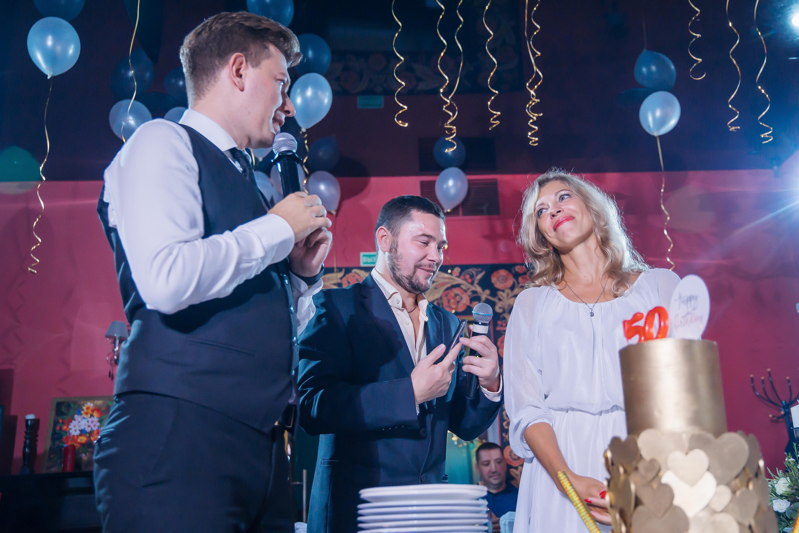 Юбилей в Романс кафе Петергоф