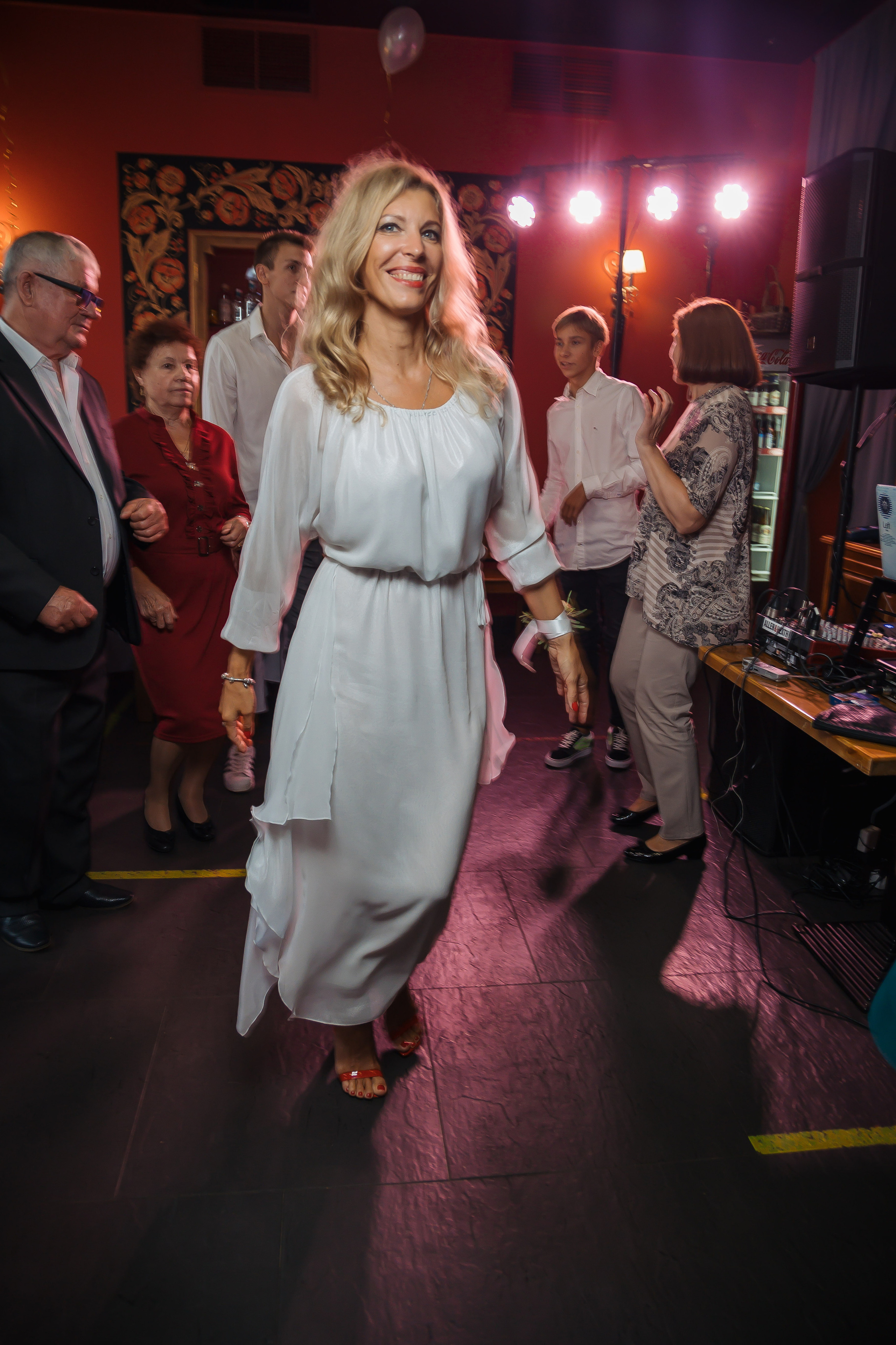 Юбилей в Романс кафе Петергоф