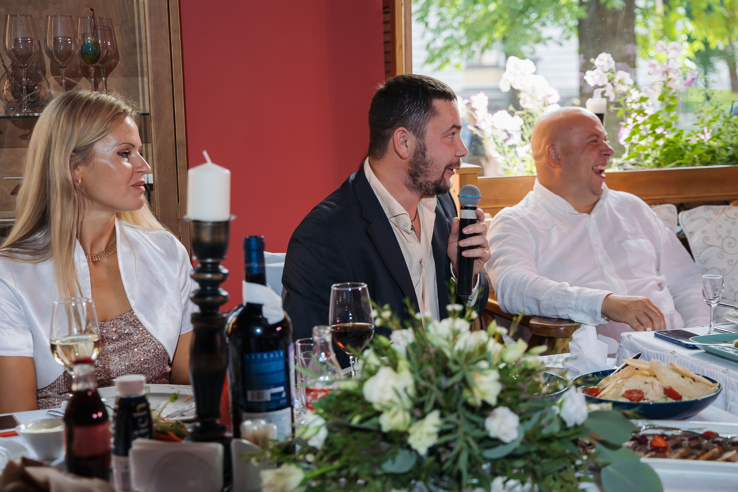 Юбилей в Романс кафе Петергоф