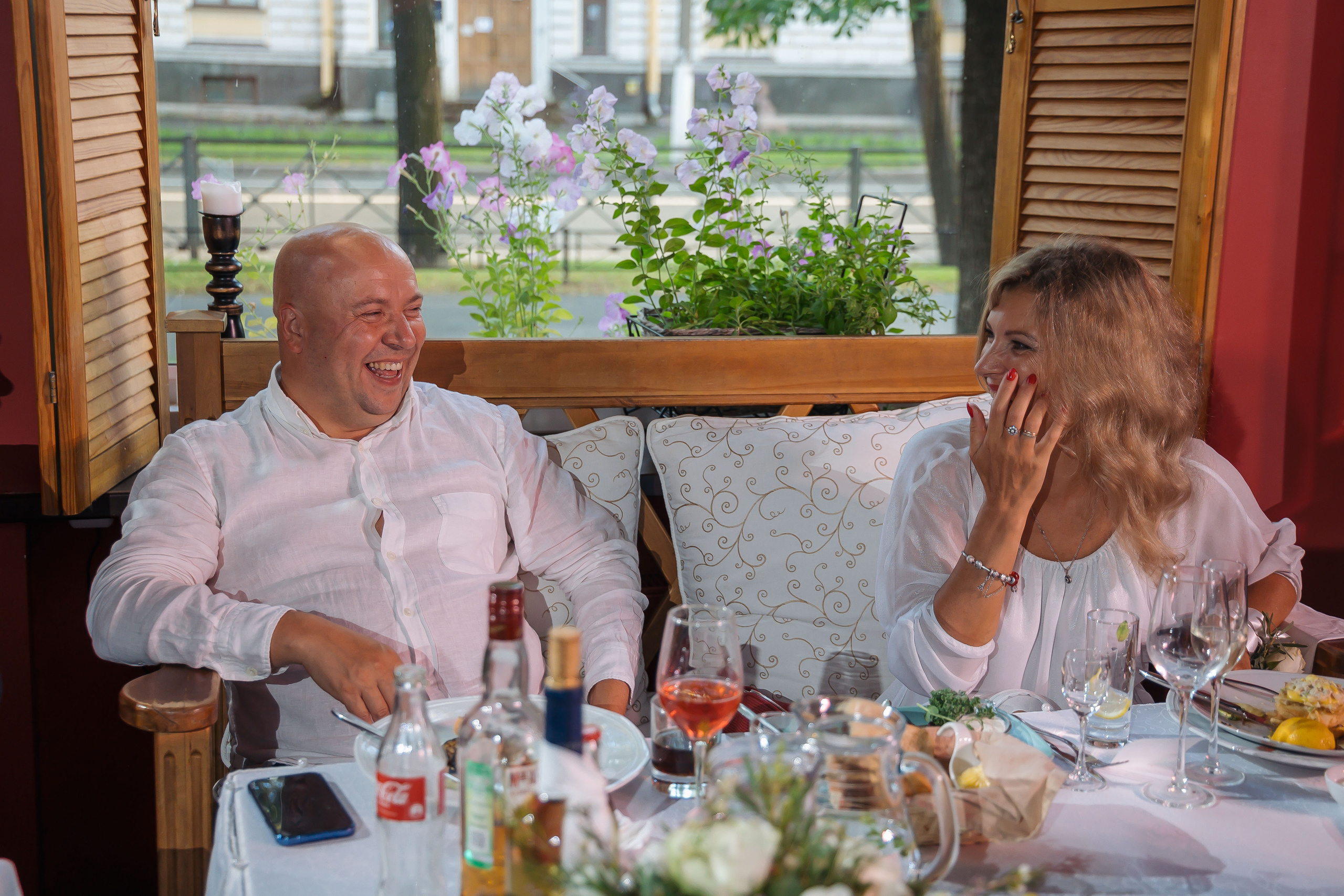 Юбилей в Романс кафе Петергоф