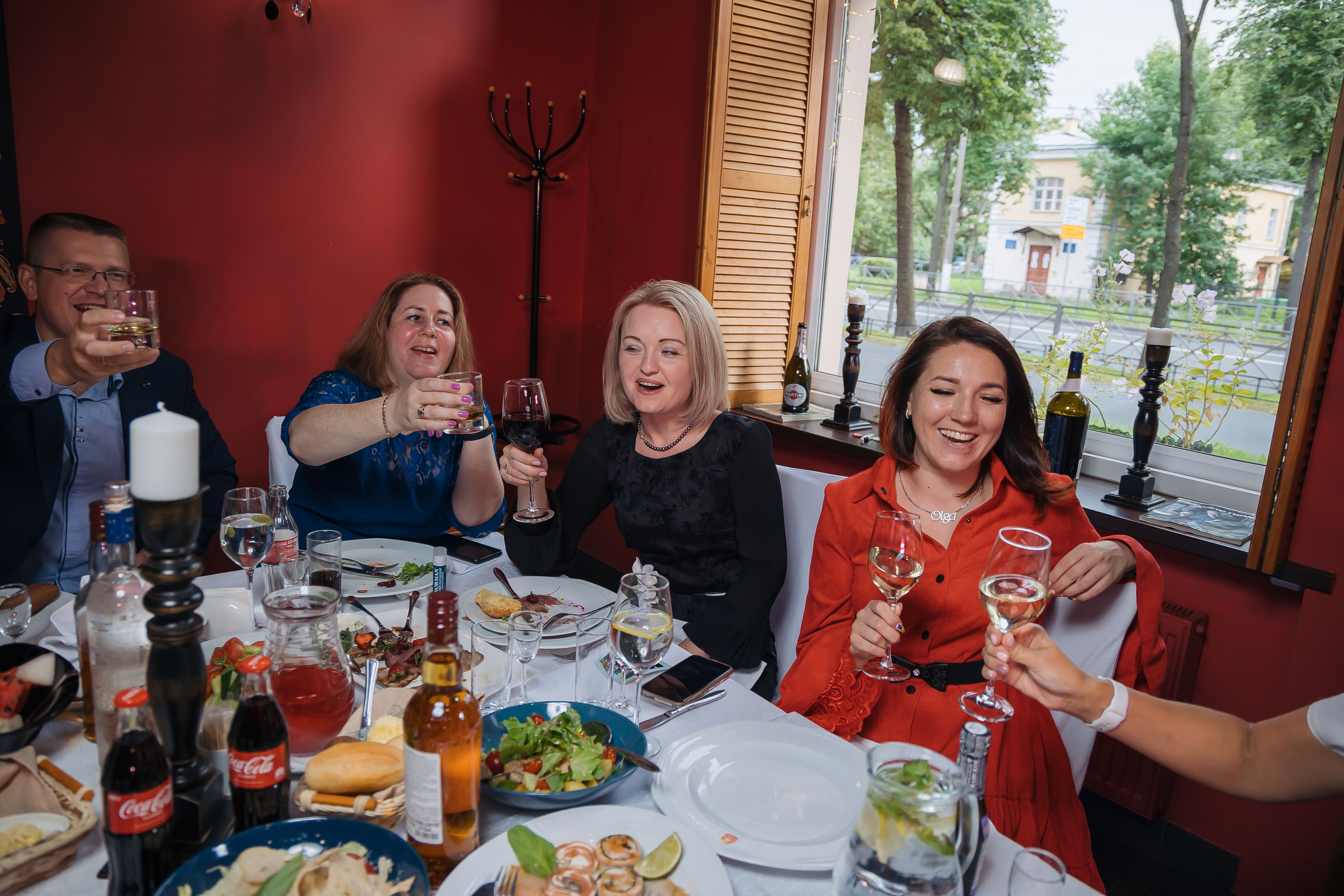 Юбилей в Романс кафе Петергоф