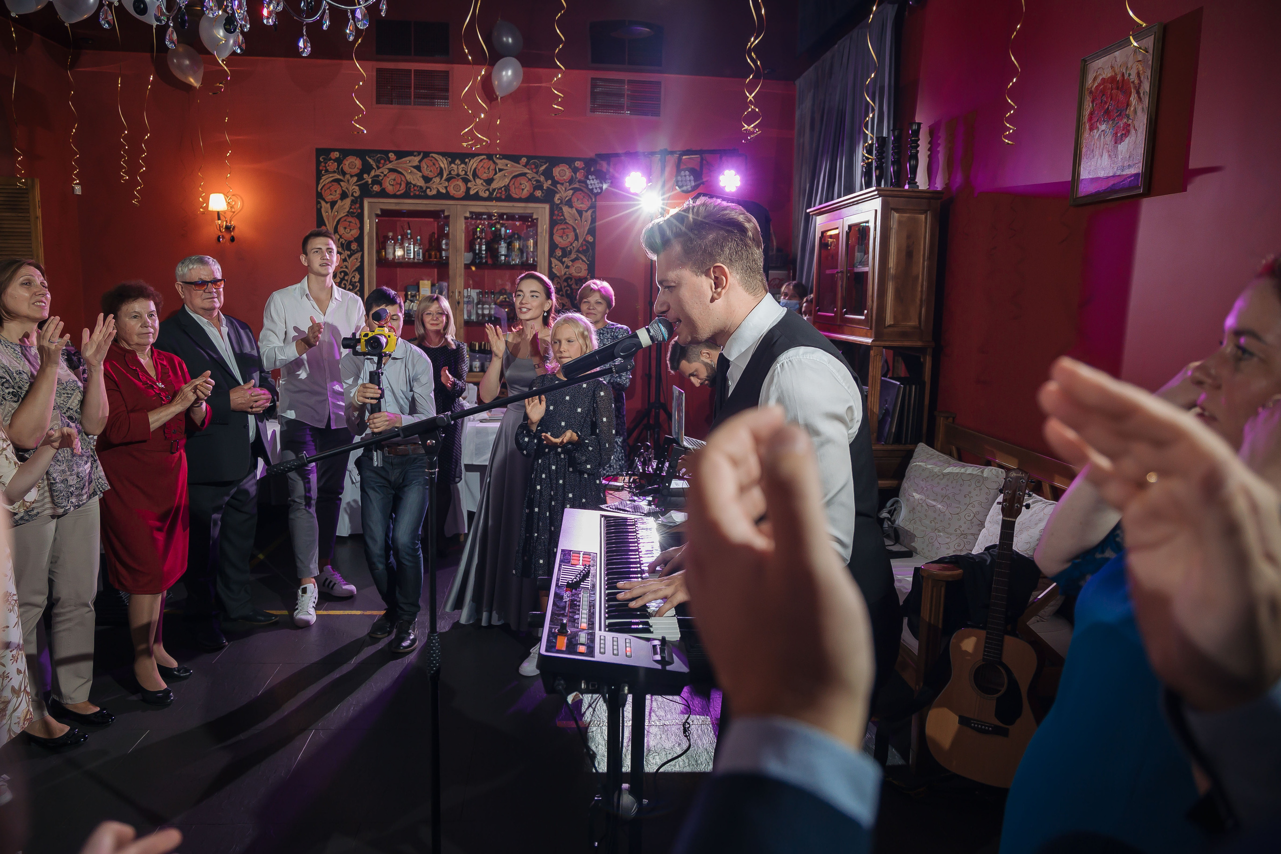 Юбилей в Романс кафе Петергоф