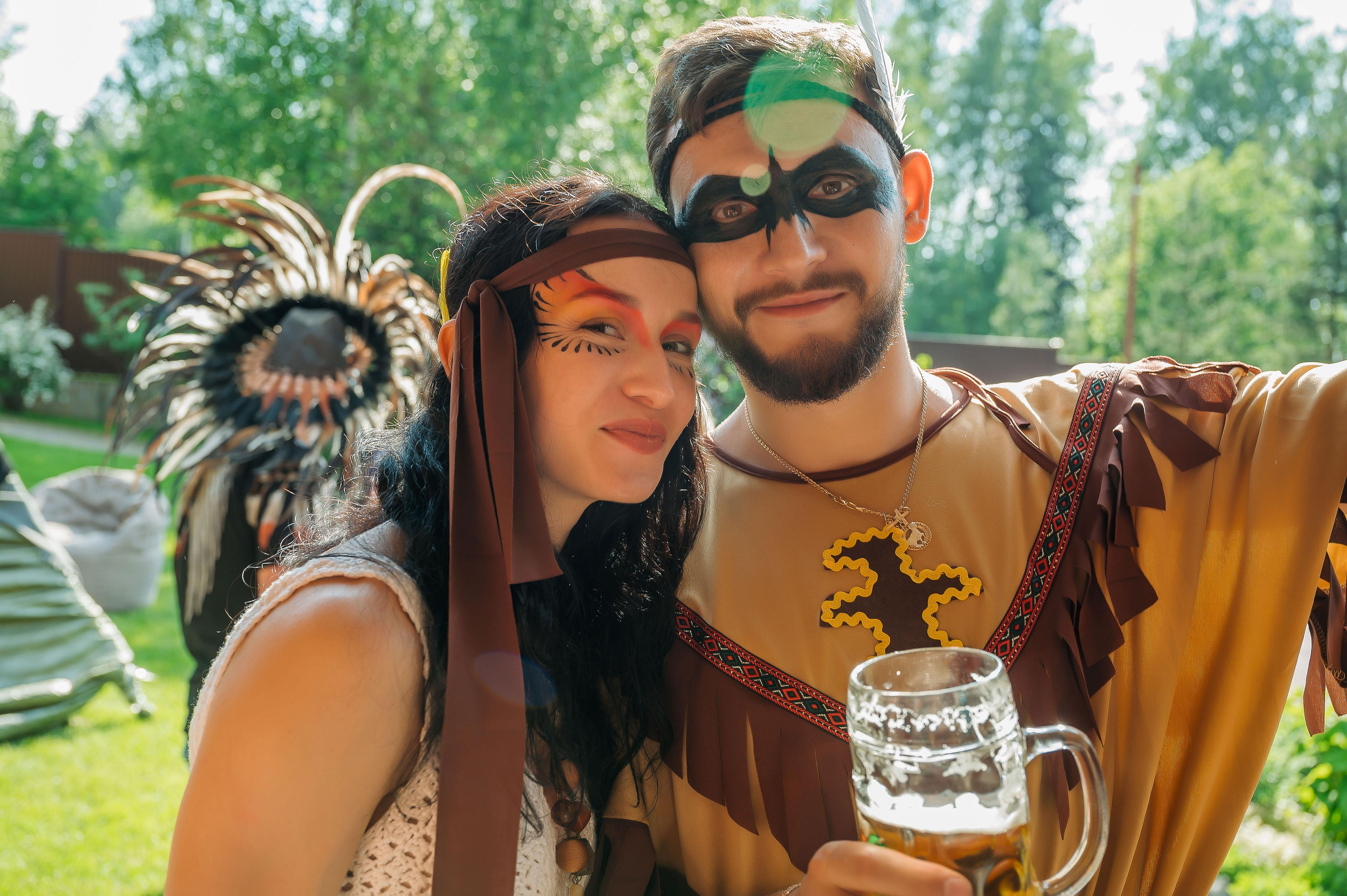 День Рождения индейцы