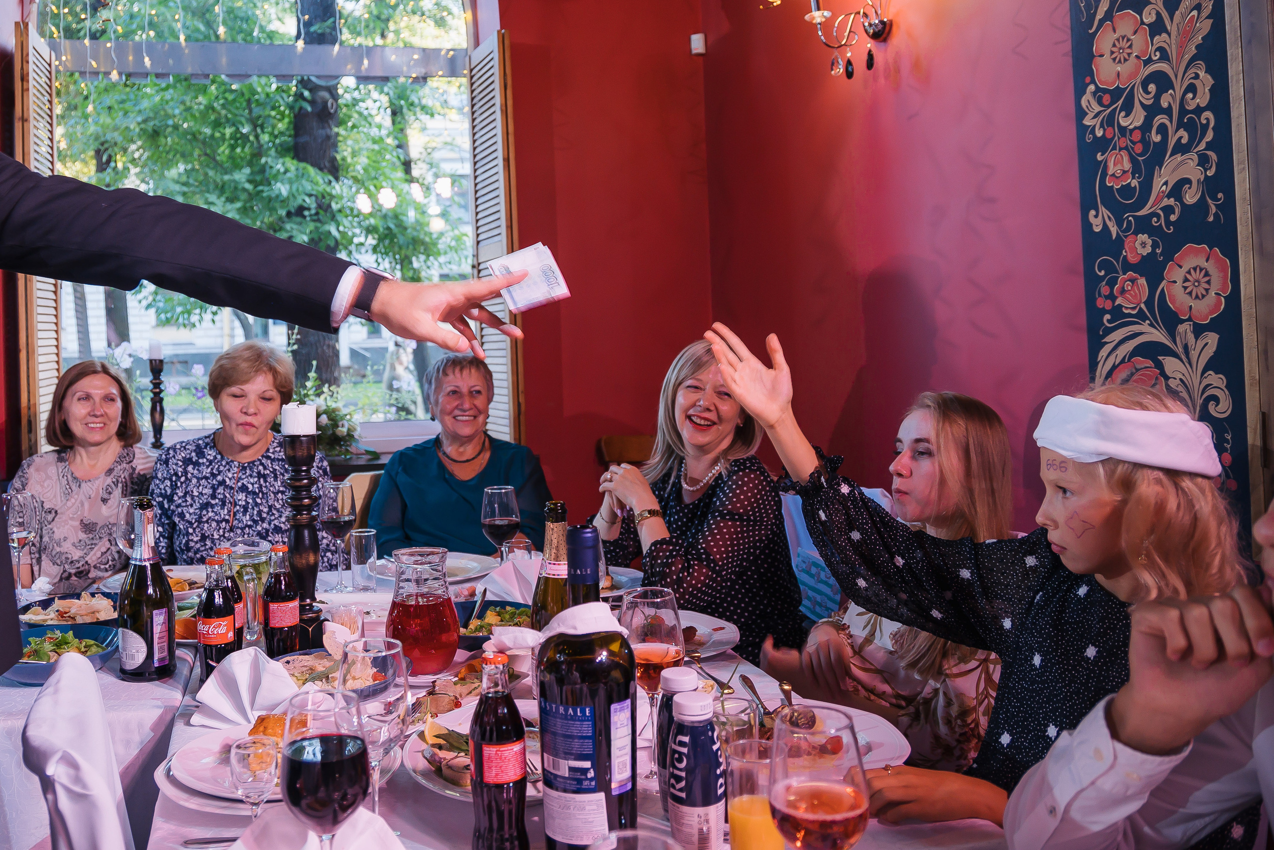 Юбилей в Романс кафе Петергоф