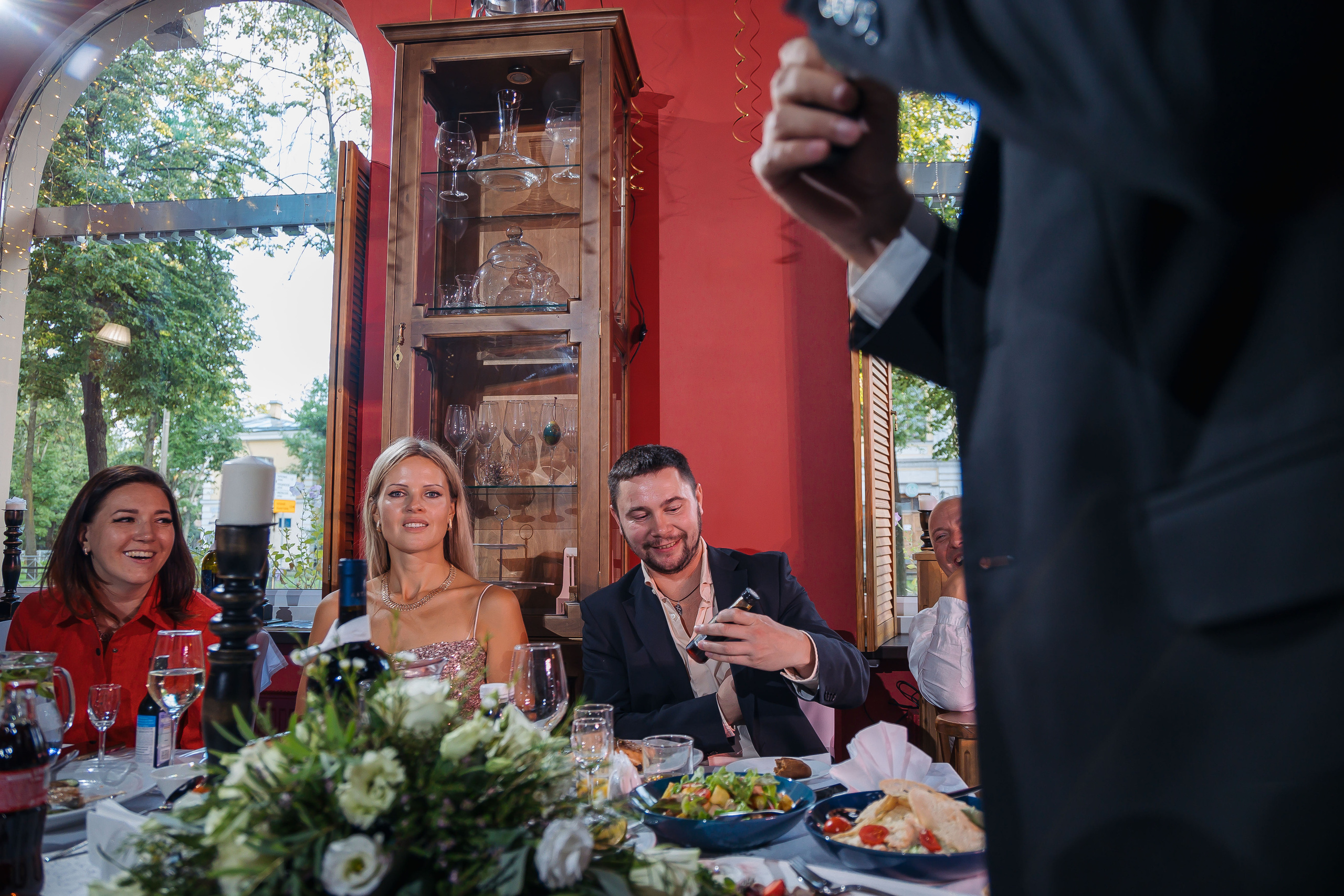 Юбилей в Романс кафе Петергоф