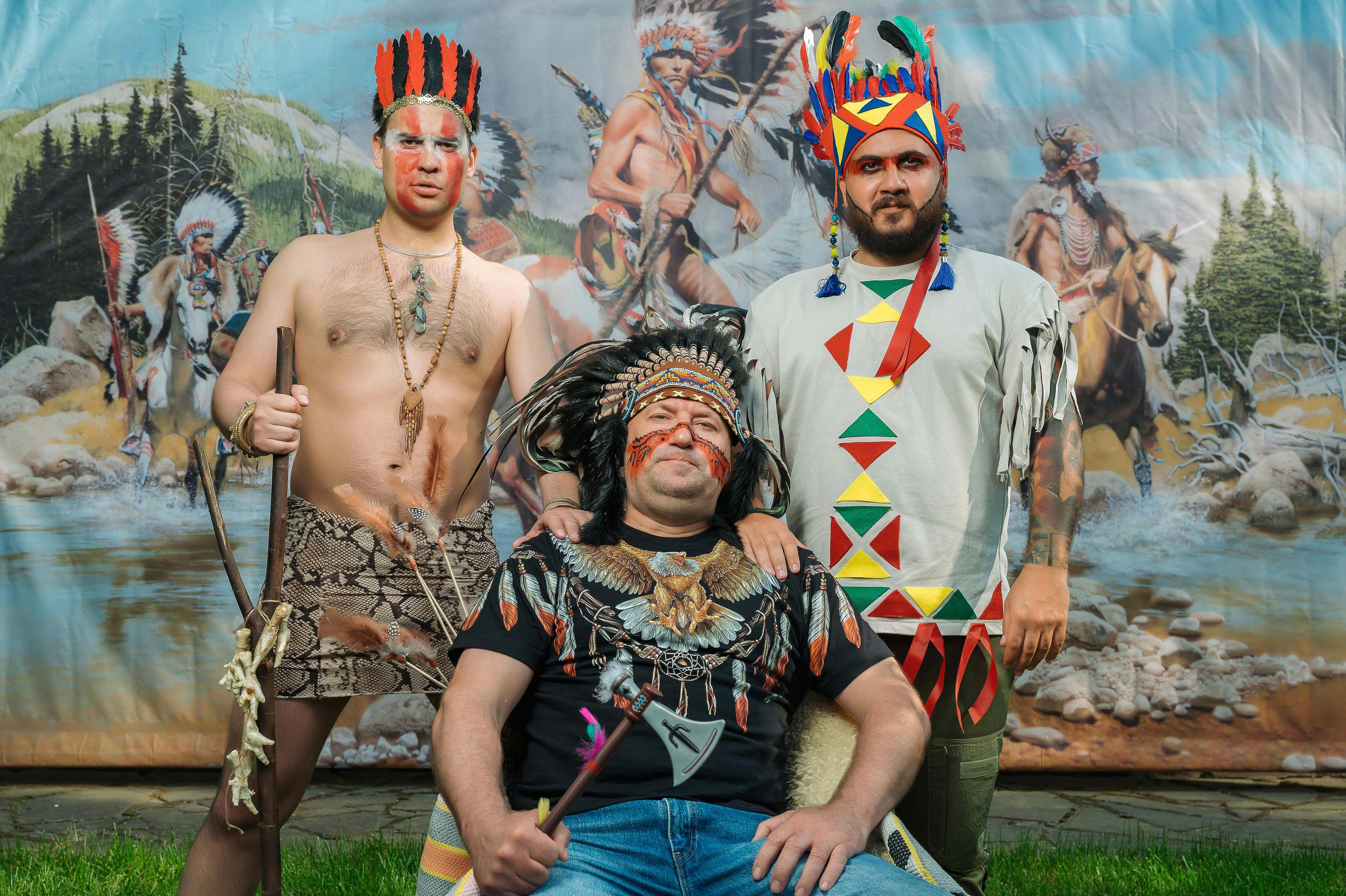 День Рождения индейцы