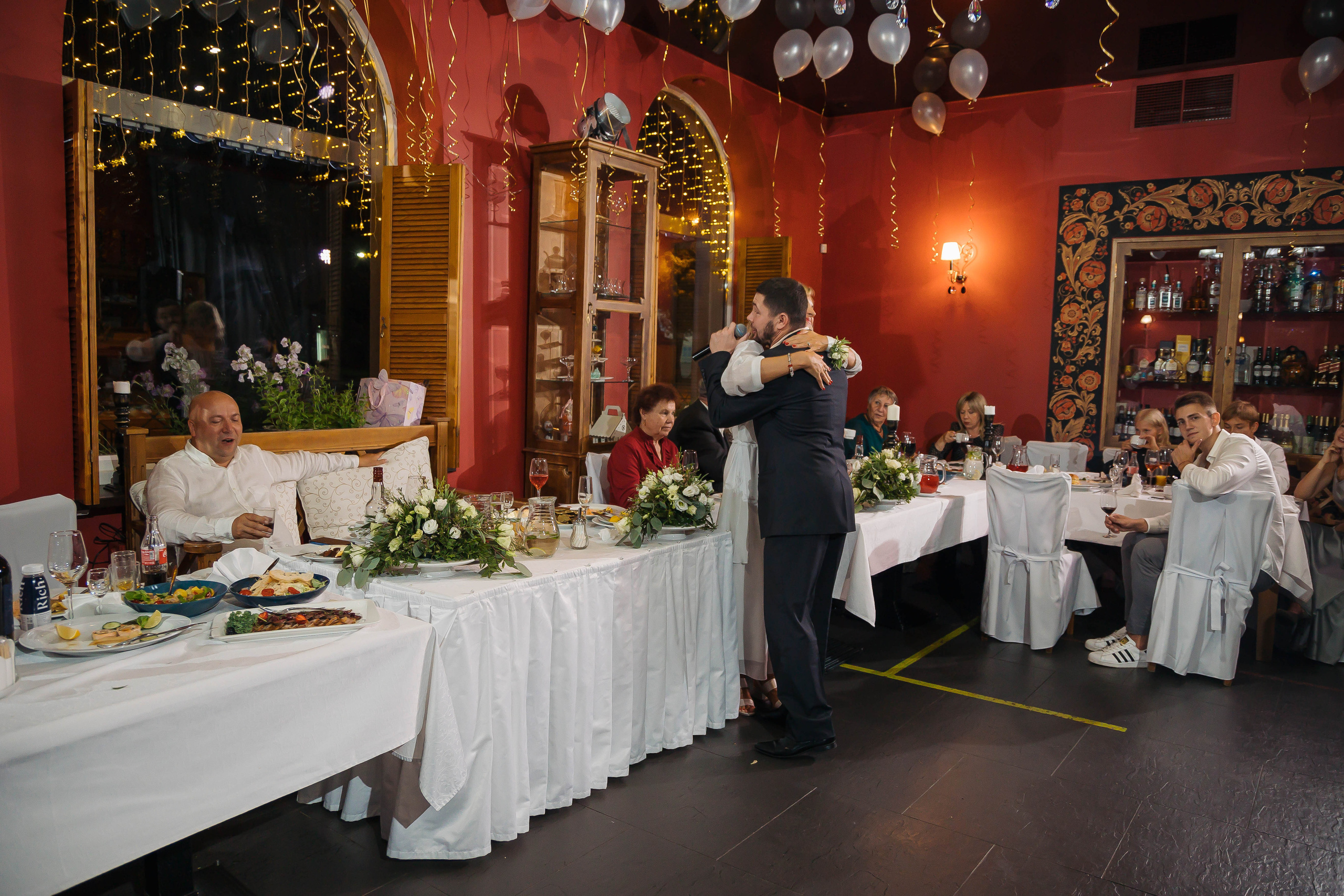 Юбилей в Романс кафе Петергоф