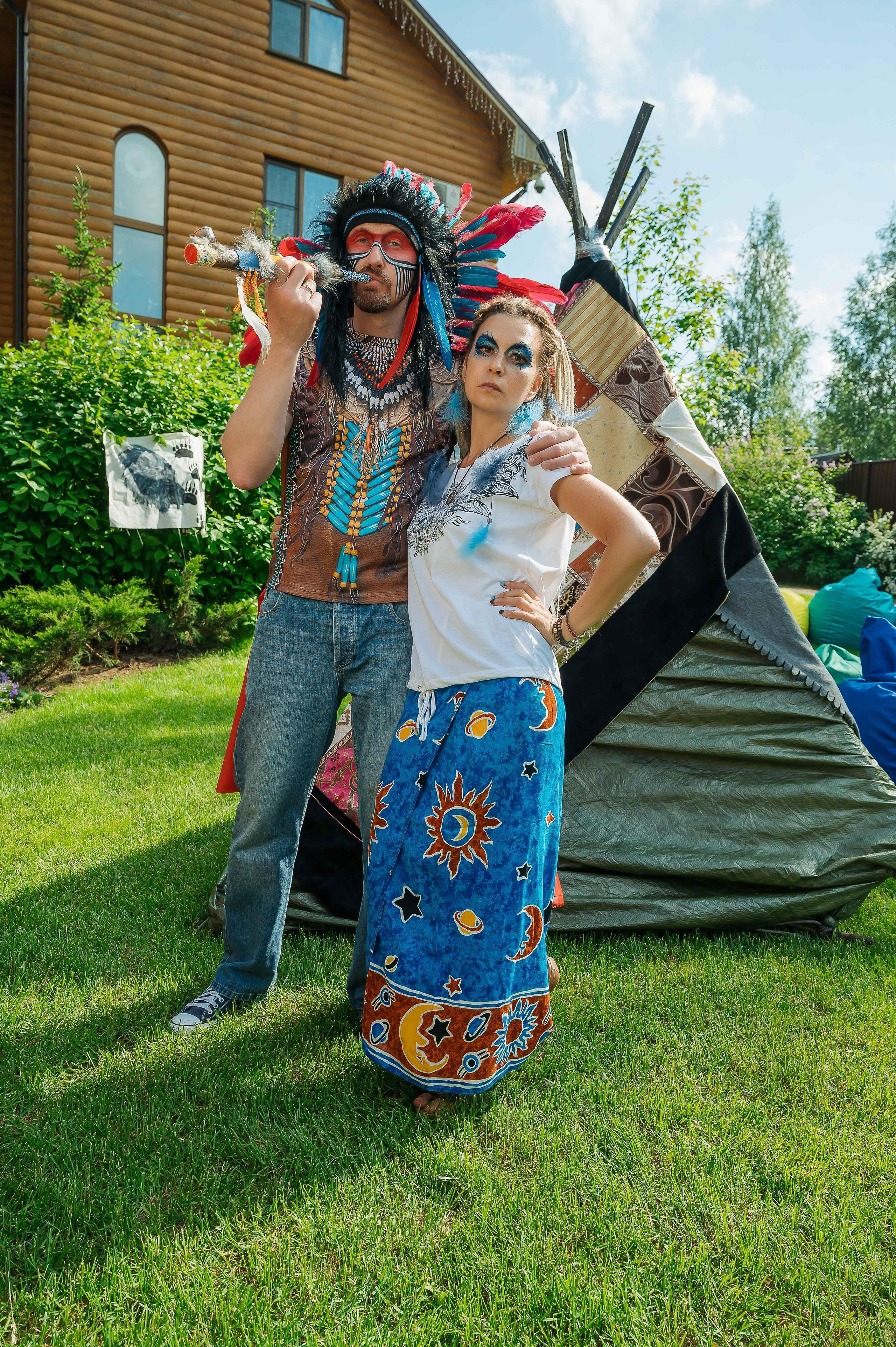 День Рождения индейцы