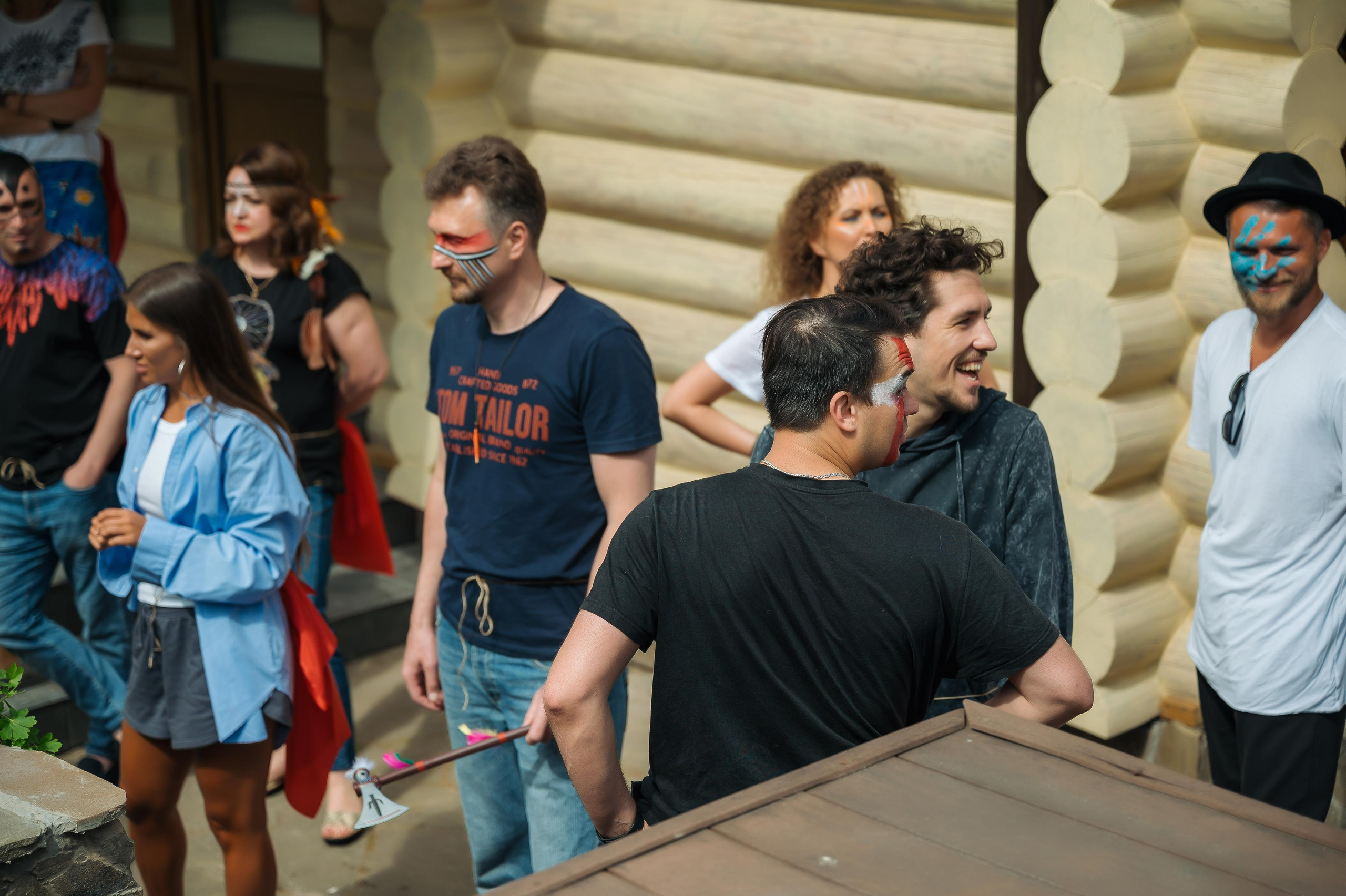 День Рождения индейцы