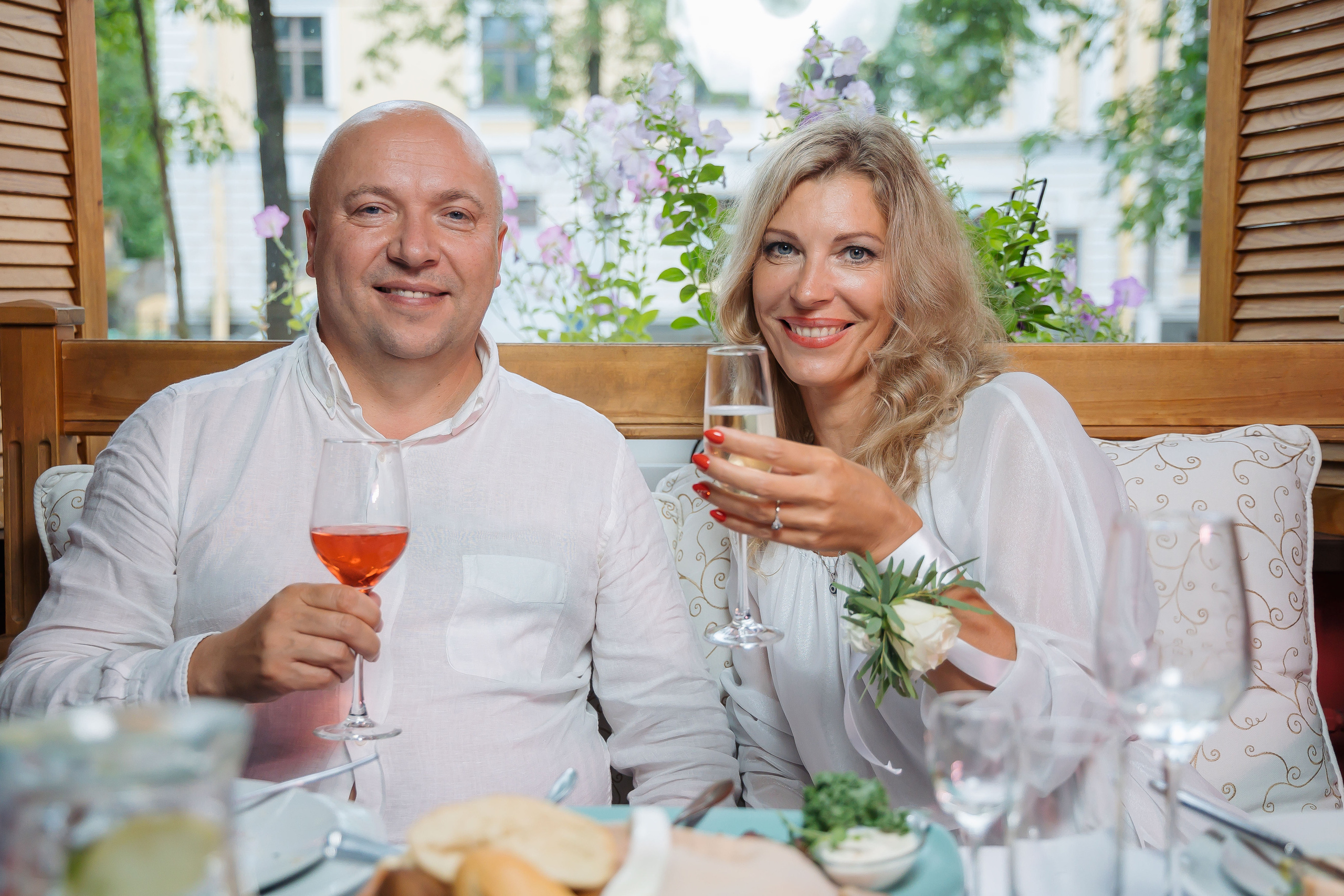 Юбилей в Романс кафе Петергоф