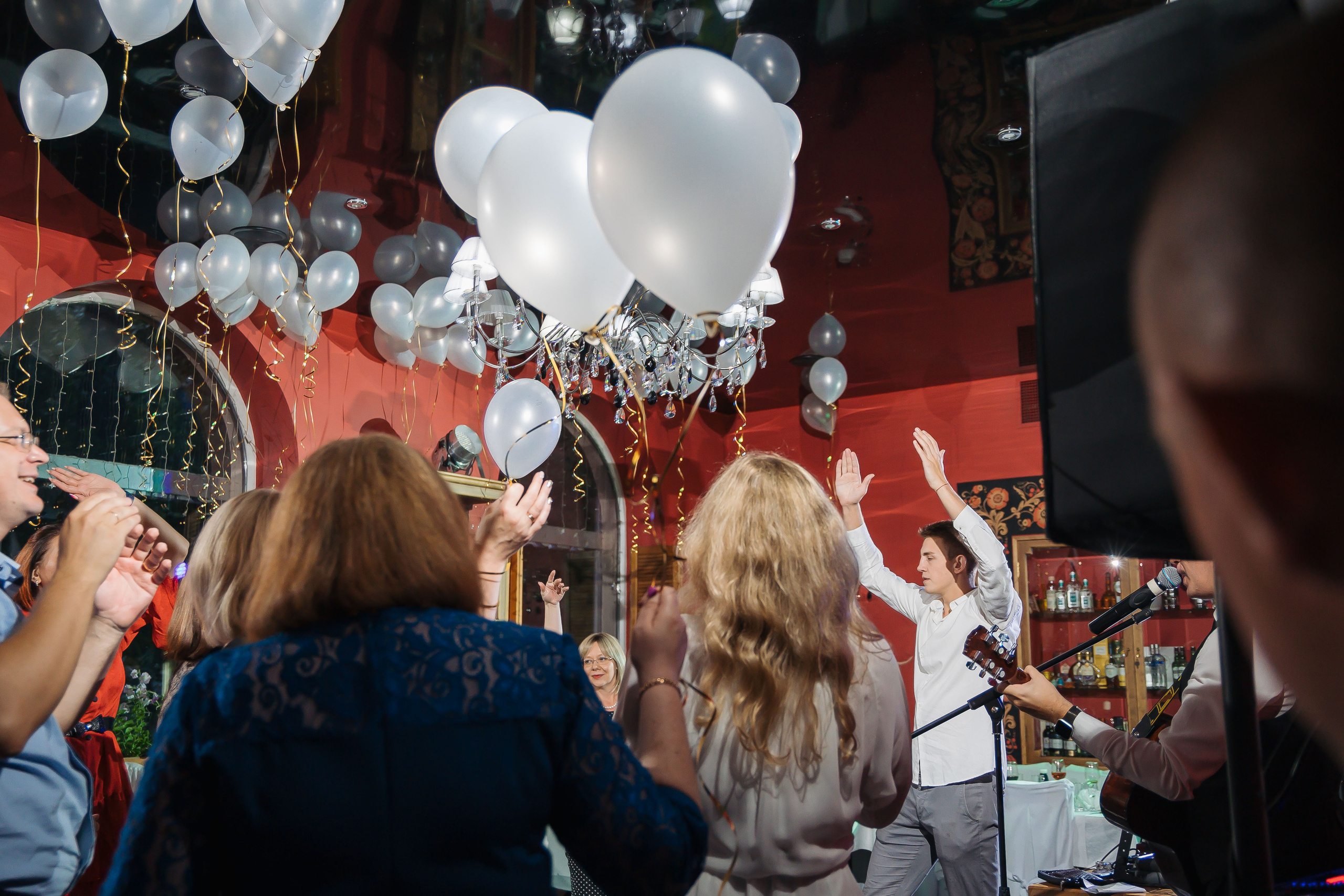 Юбилей в Романс кафе Петергоф