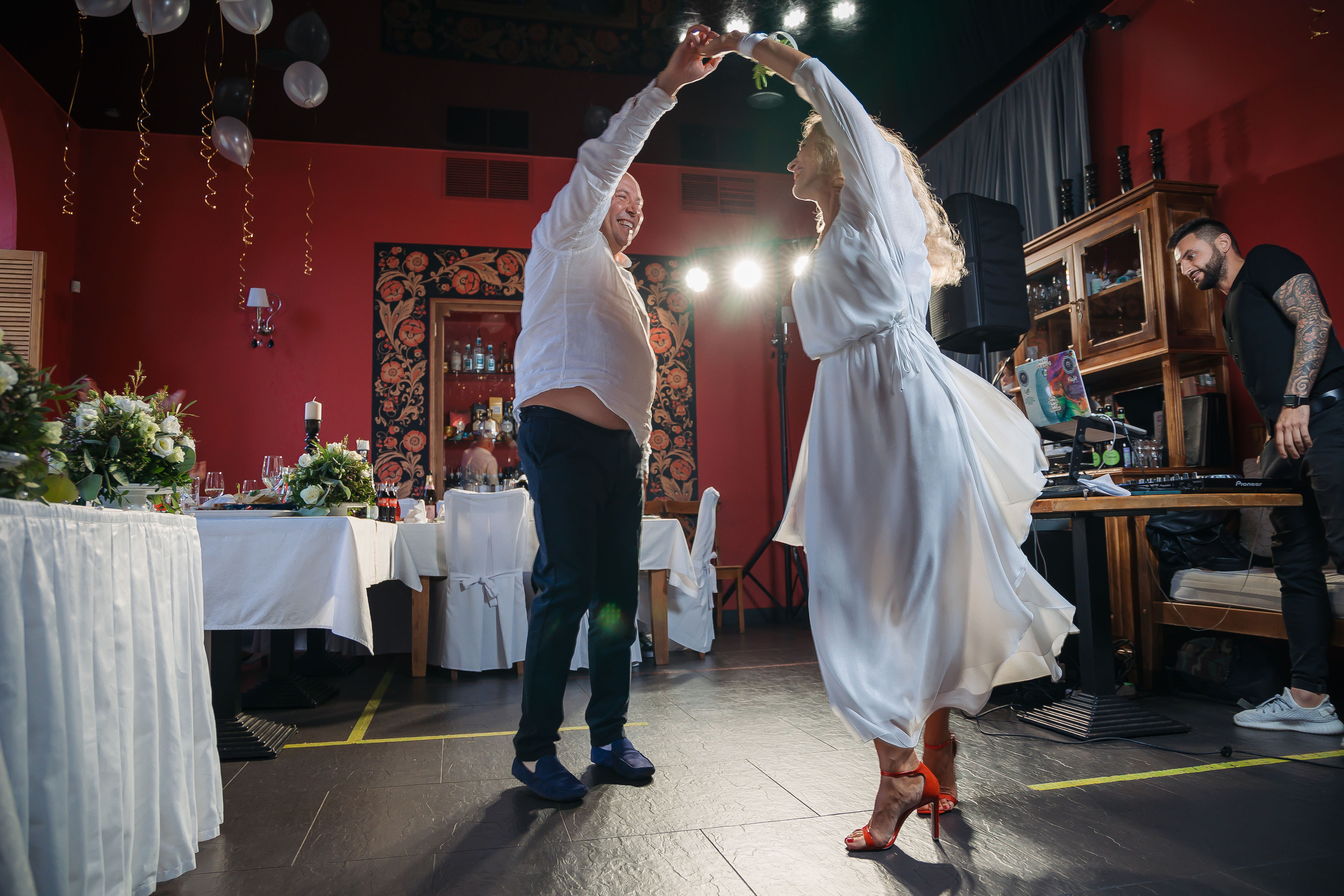 Юбилей в Романс кафе Петергоф