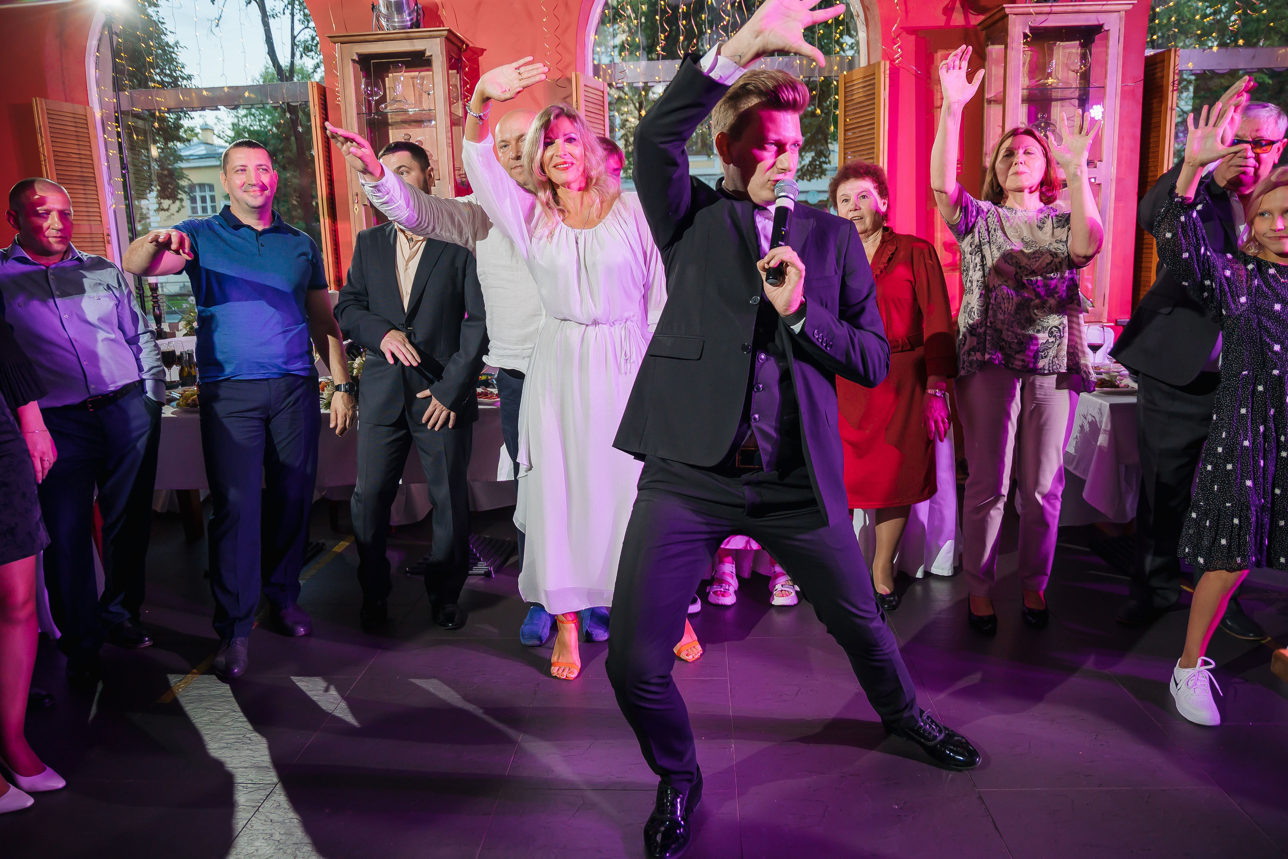 Юбилей в Романс кафе Петергоф