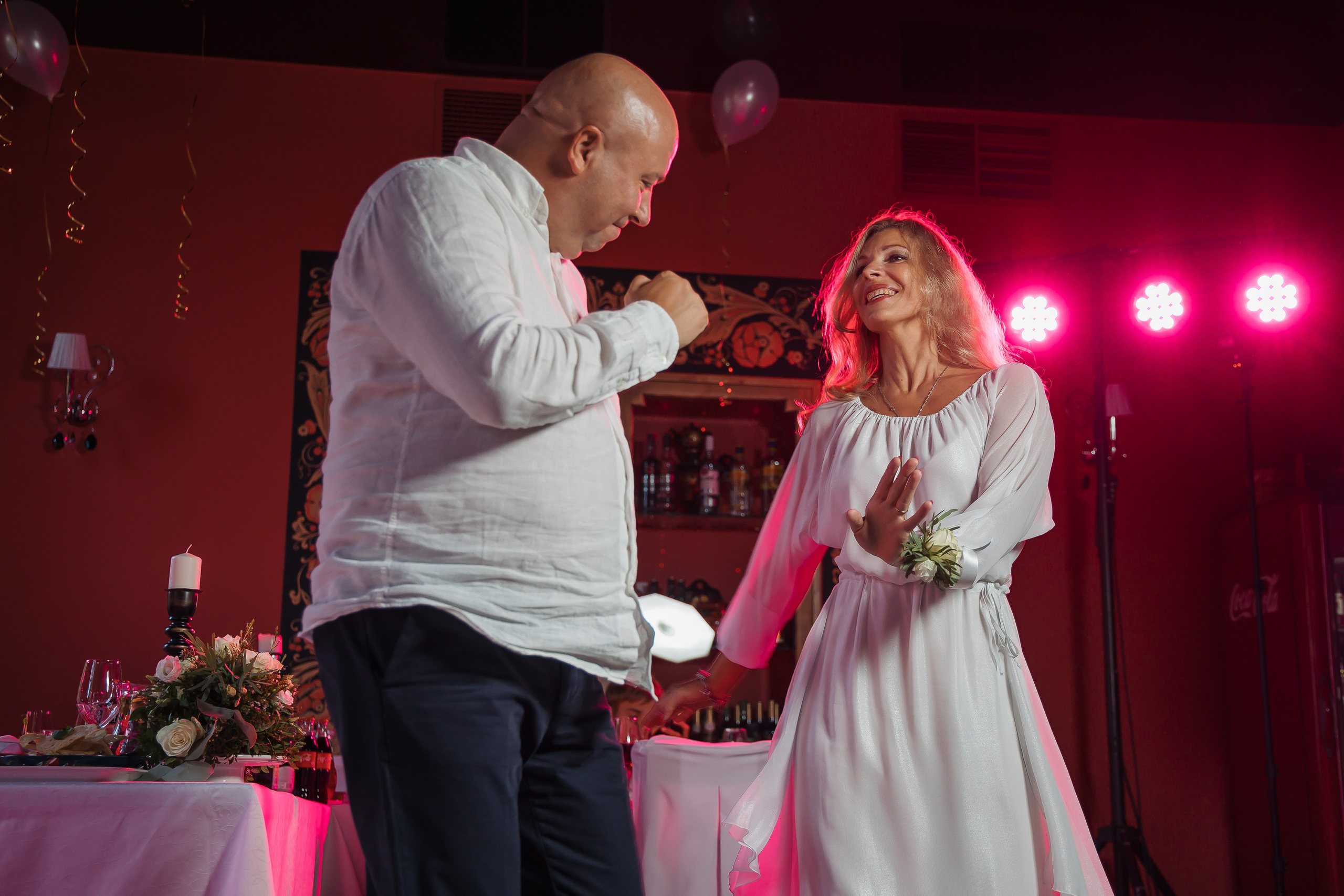 Юбилей в Романс кафе Петергоф