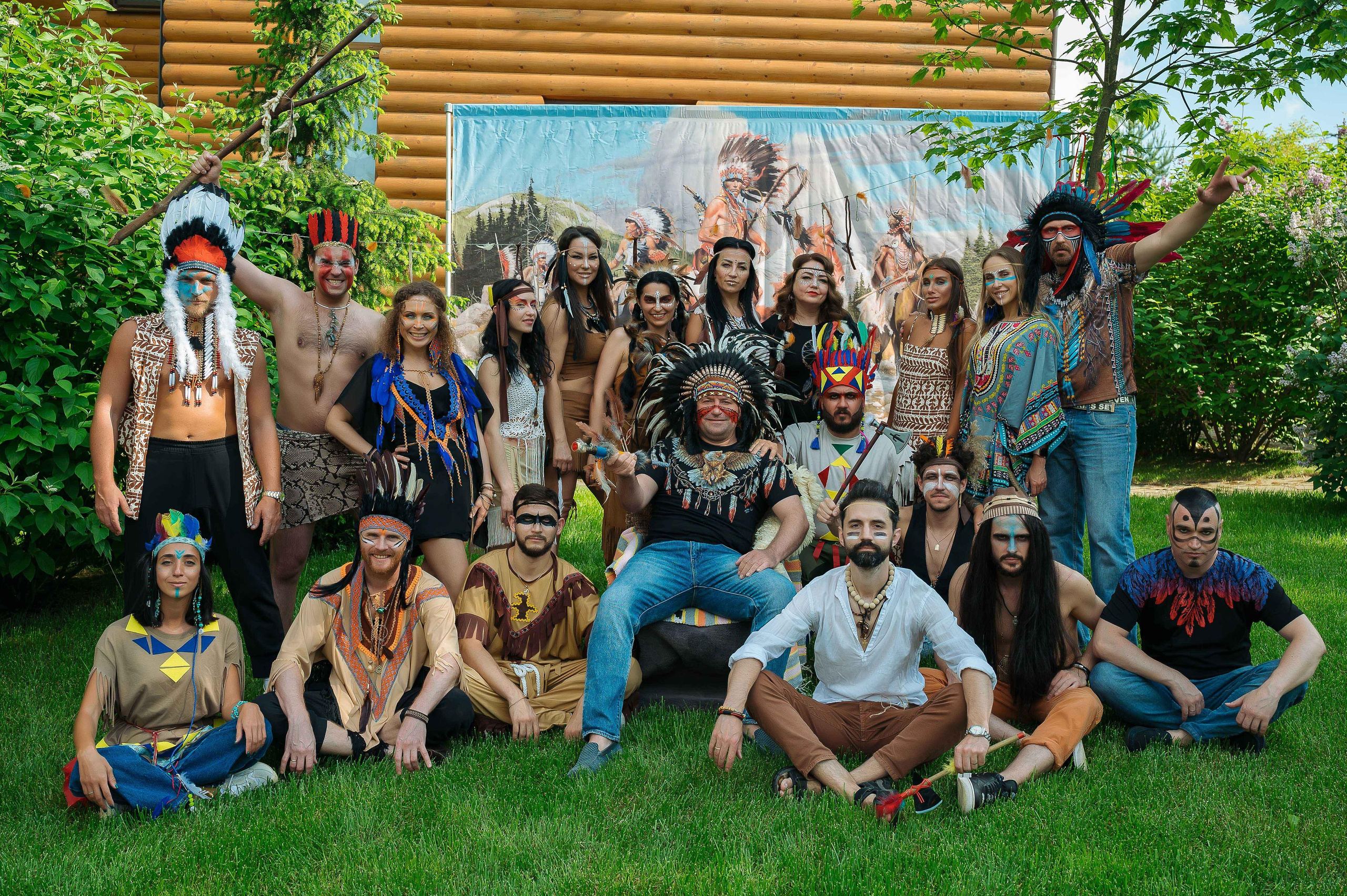 День Рождения индейцы