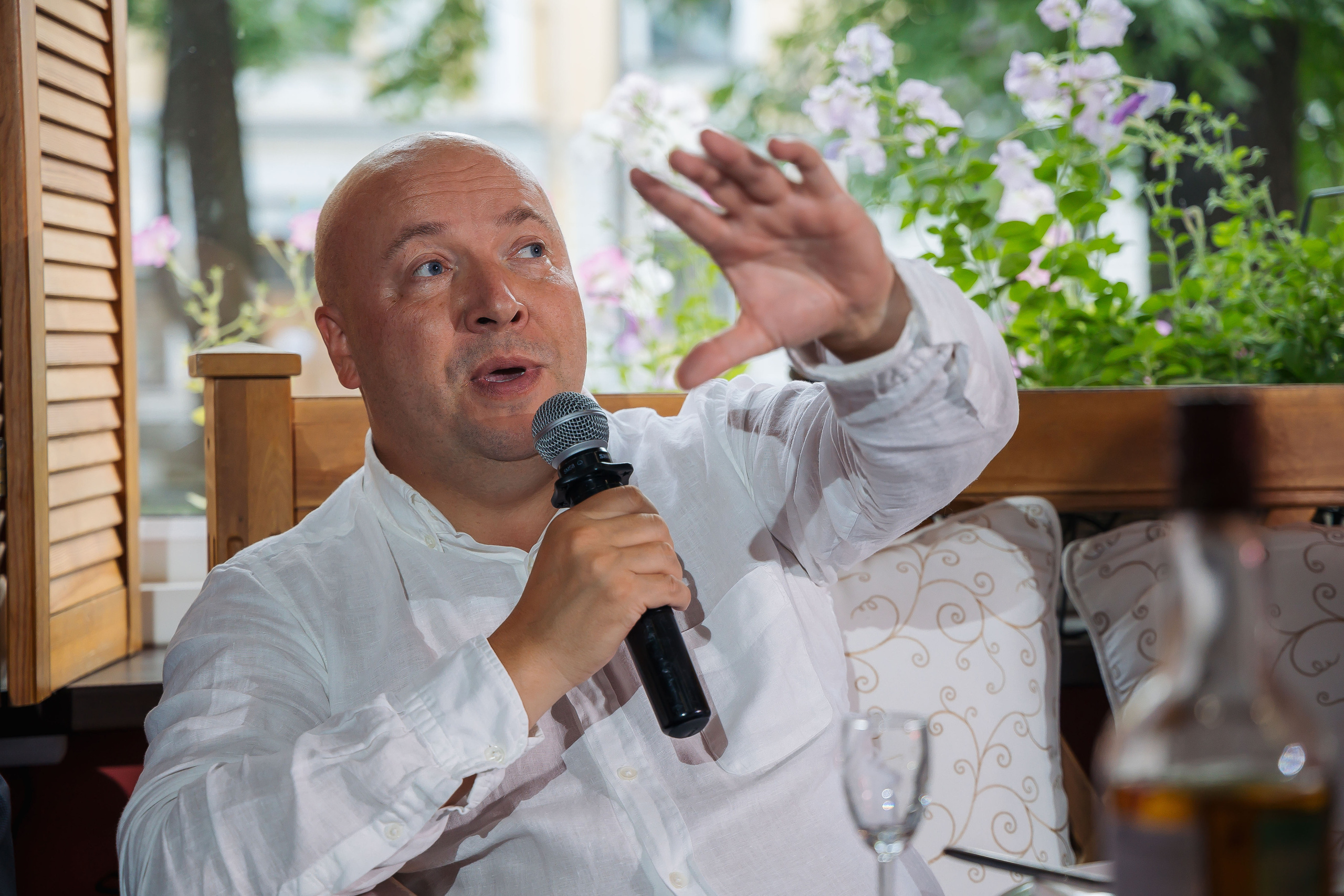 Юбилей в Романс кафе Петергоф