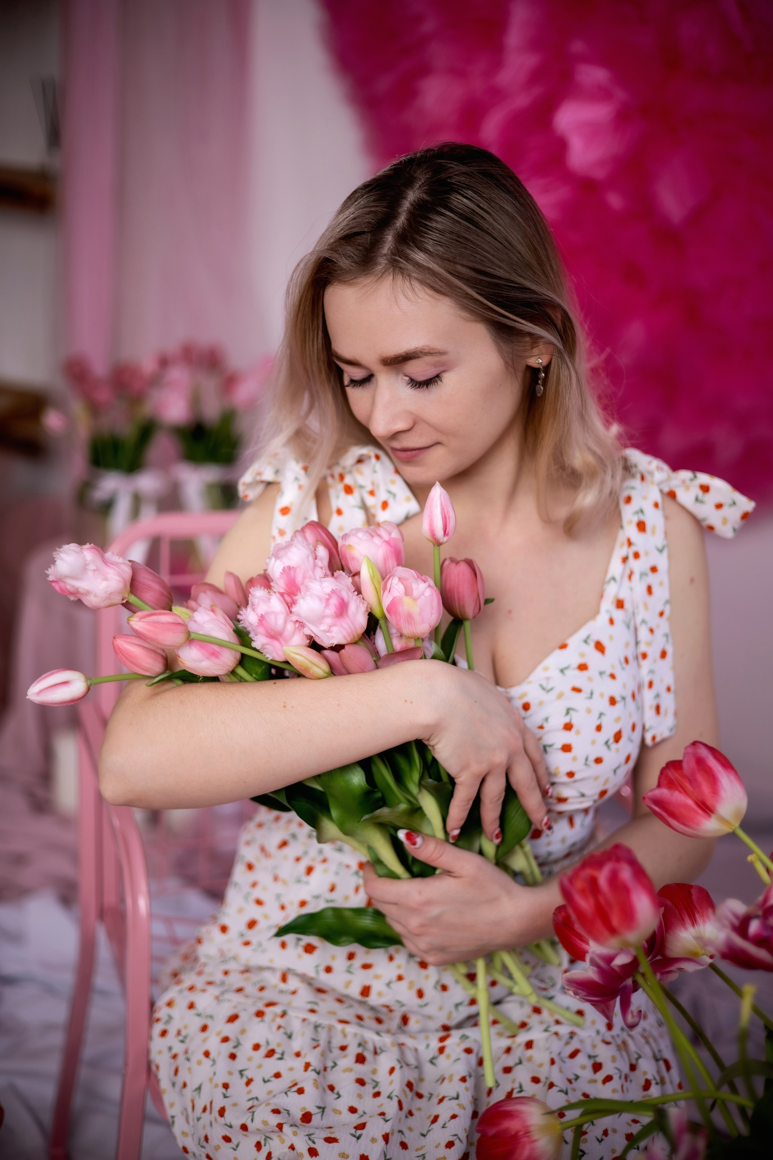 Мама и дочка. Фотограф Надежда Лукьянова