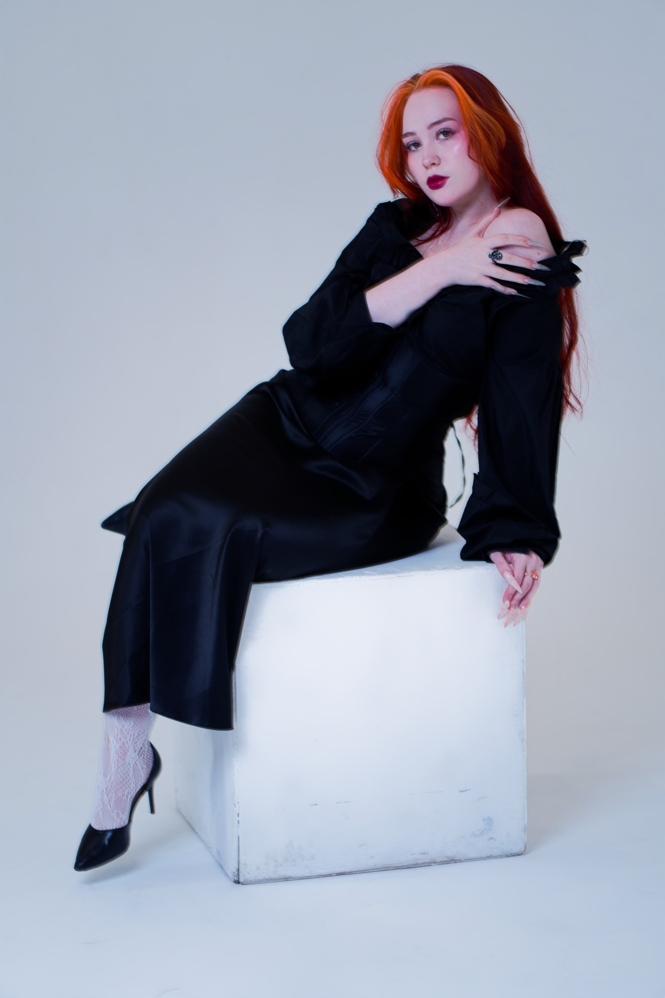 Лиса. Циклорама. Фотограф Денис Шемет