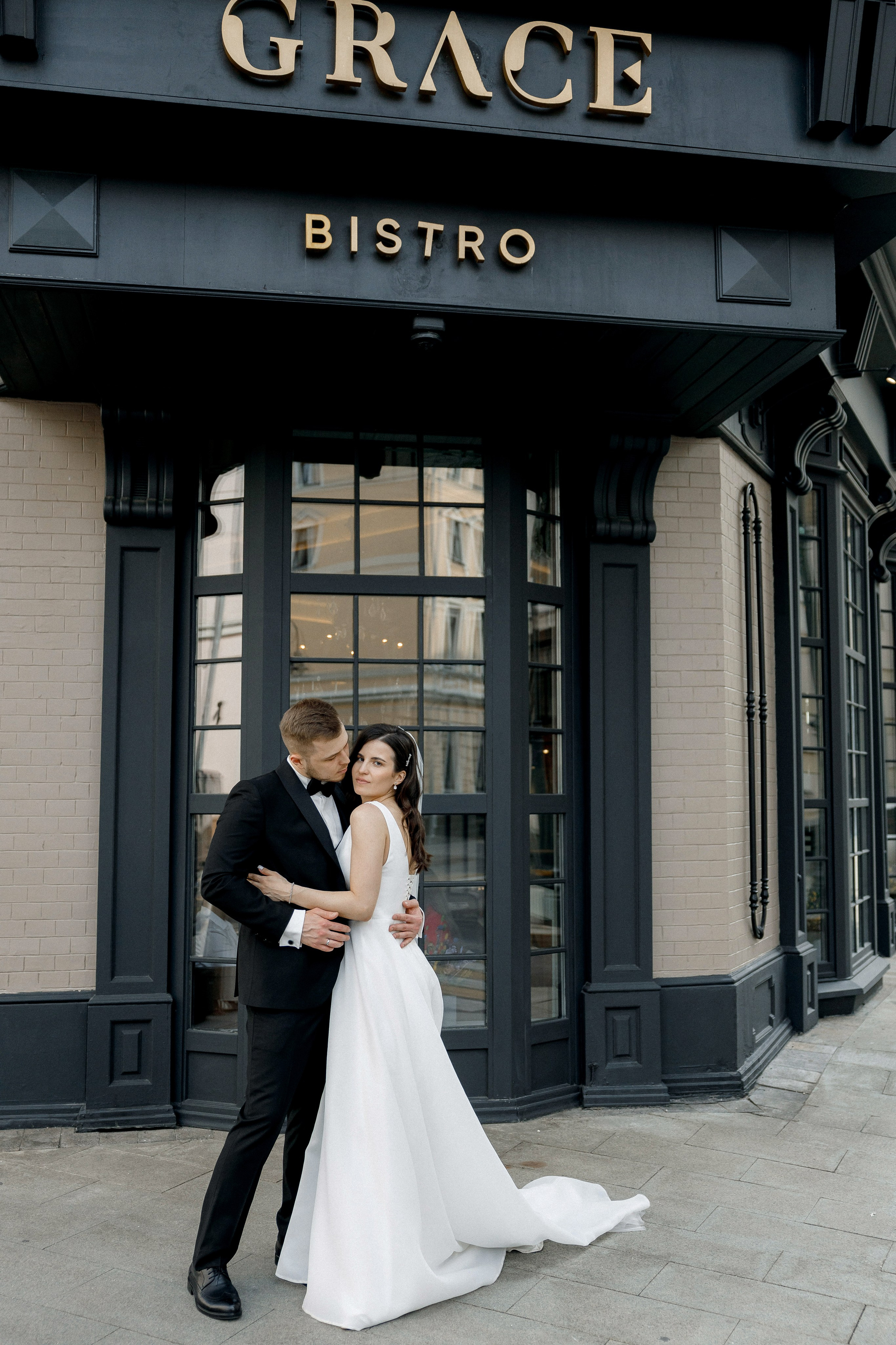 Свадебный ужин в Ресторане Michel на Красной Пресне. Свадебный фотограф в Москве и Санкт-Петербурге Денис Ходюков