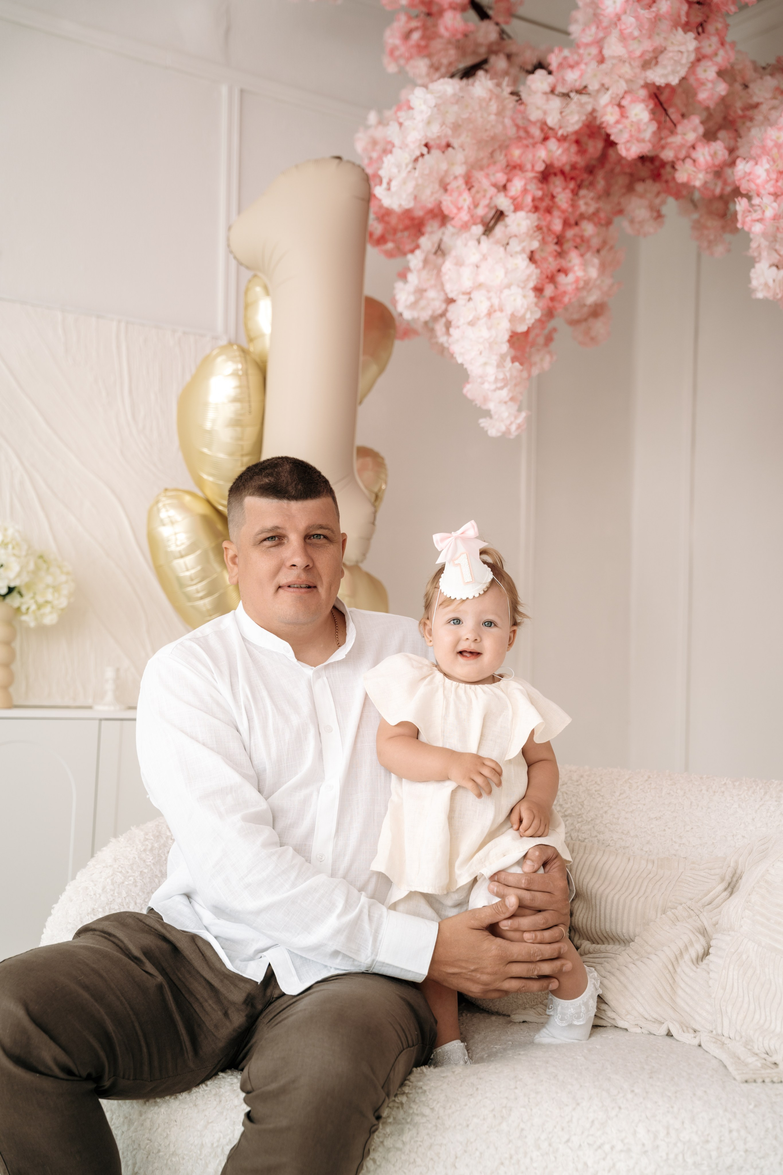 Анечке годик. Семейный и свадебный фотограф в Ульяновске Арина Авдеева