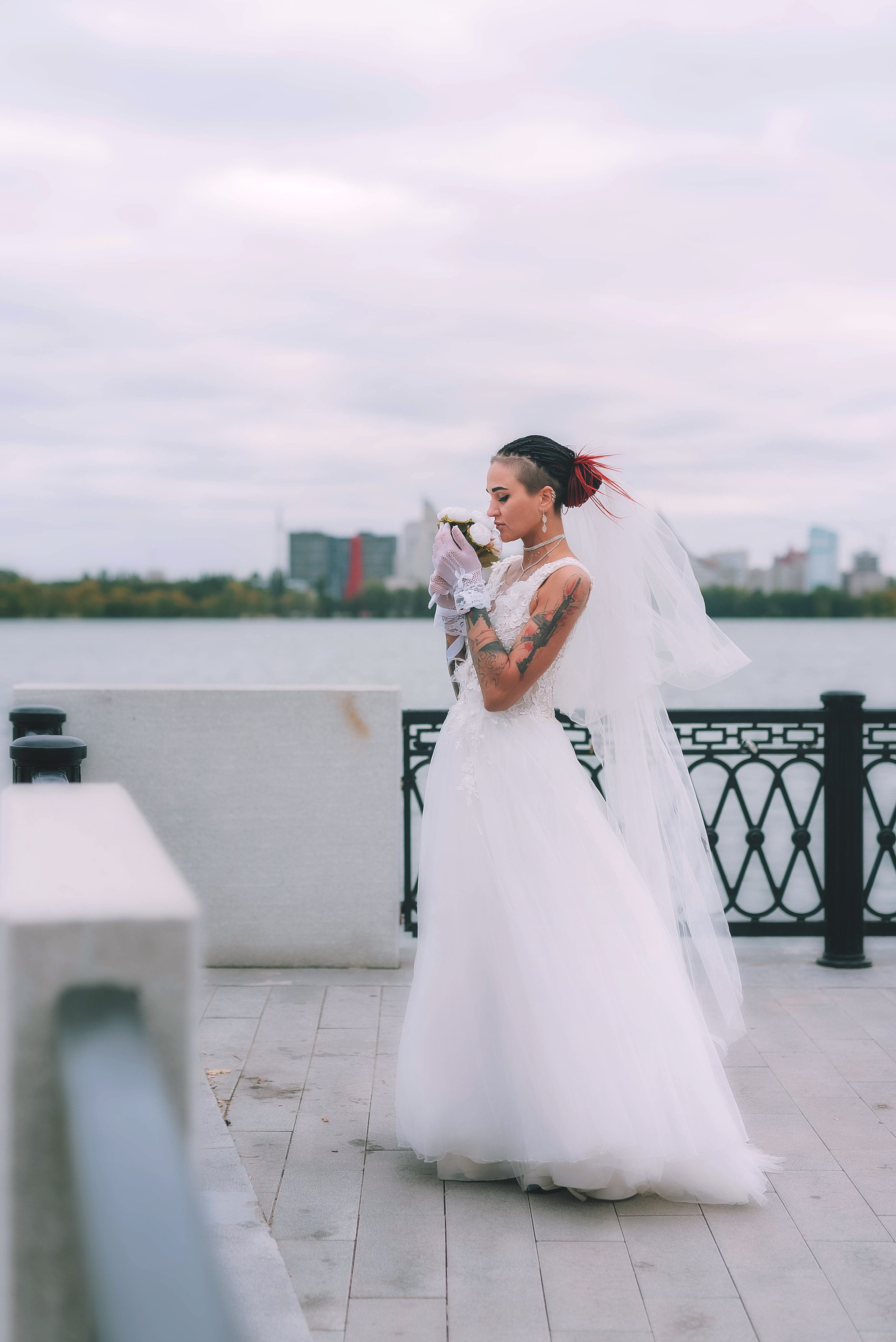 Свадебная фотосессия на набережной. Семейный, детский фотограф в Воронеже Анна Никитина