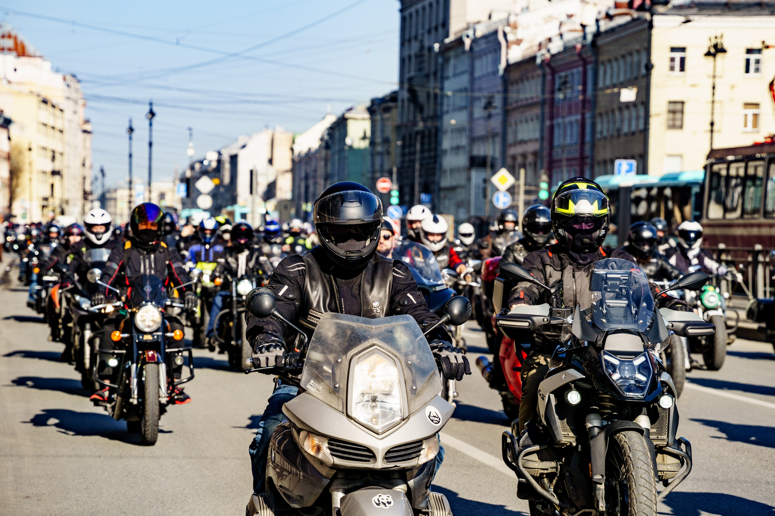 Прохват мотоклуба Norman Riders ч.1. Концертный и репортажный фотограф в Санкт-Петербурге Слава Пахомов