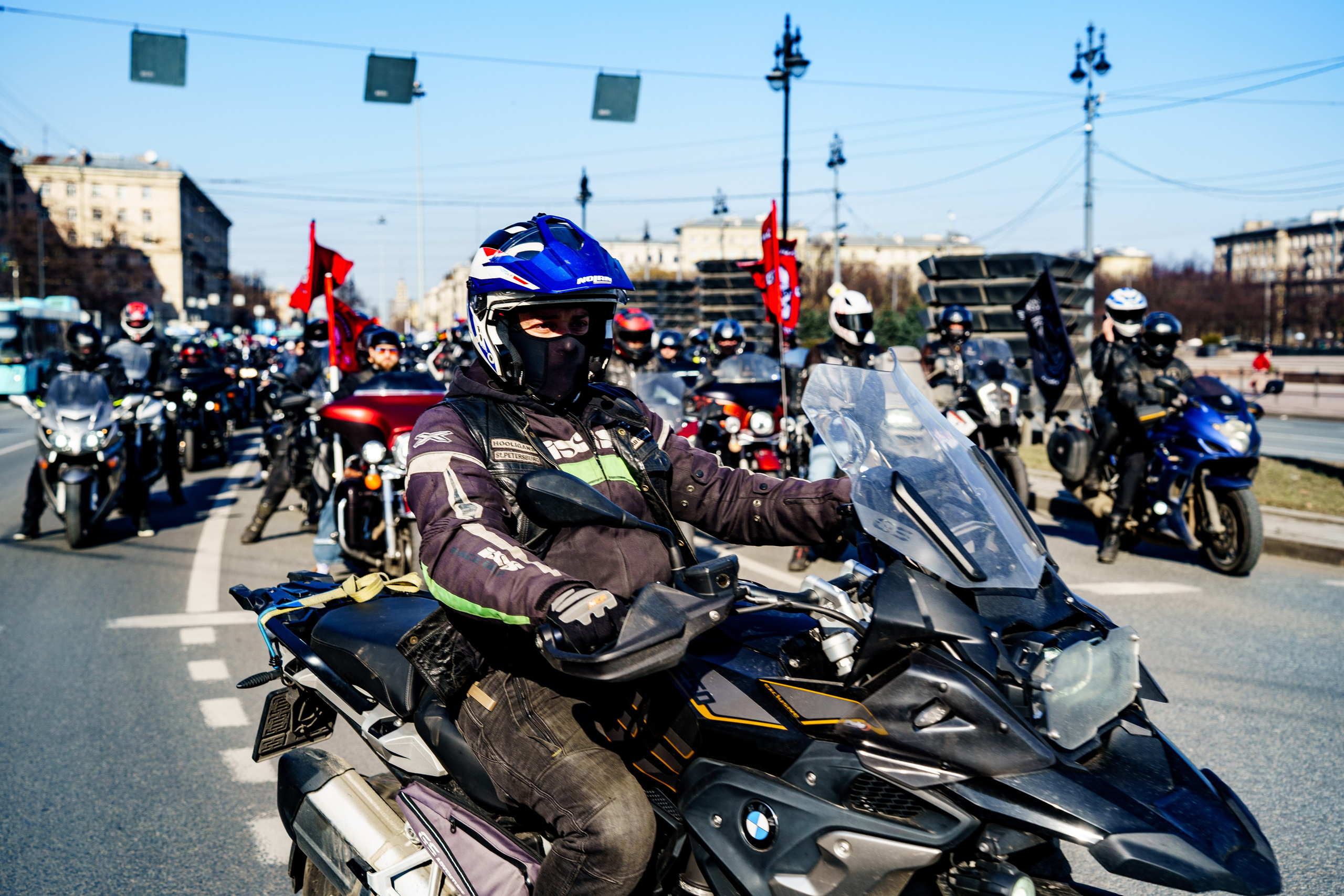 Прохват мотоклуба Norman Riders ч.1. Концертный и репортажный фотограф в Санкт-Петербурге Слава Пахомов